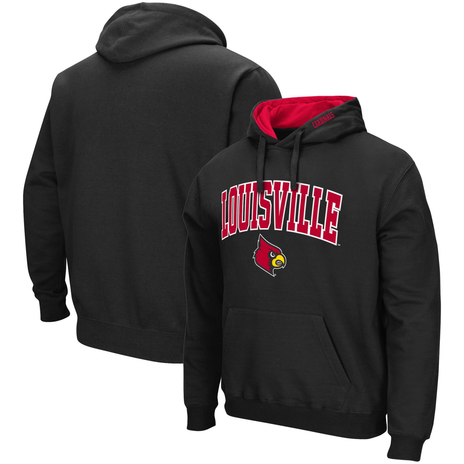 Colosseum Louisville Cardinals Arch Logo 30 Pullover Hoodie | Academy