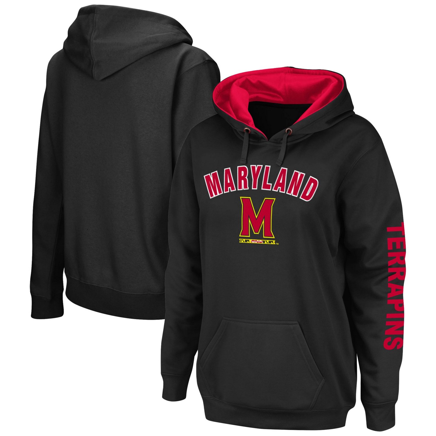 Colosseum Maryland Terrapins Loud and Proud Pullover Hoodie | Academy