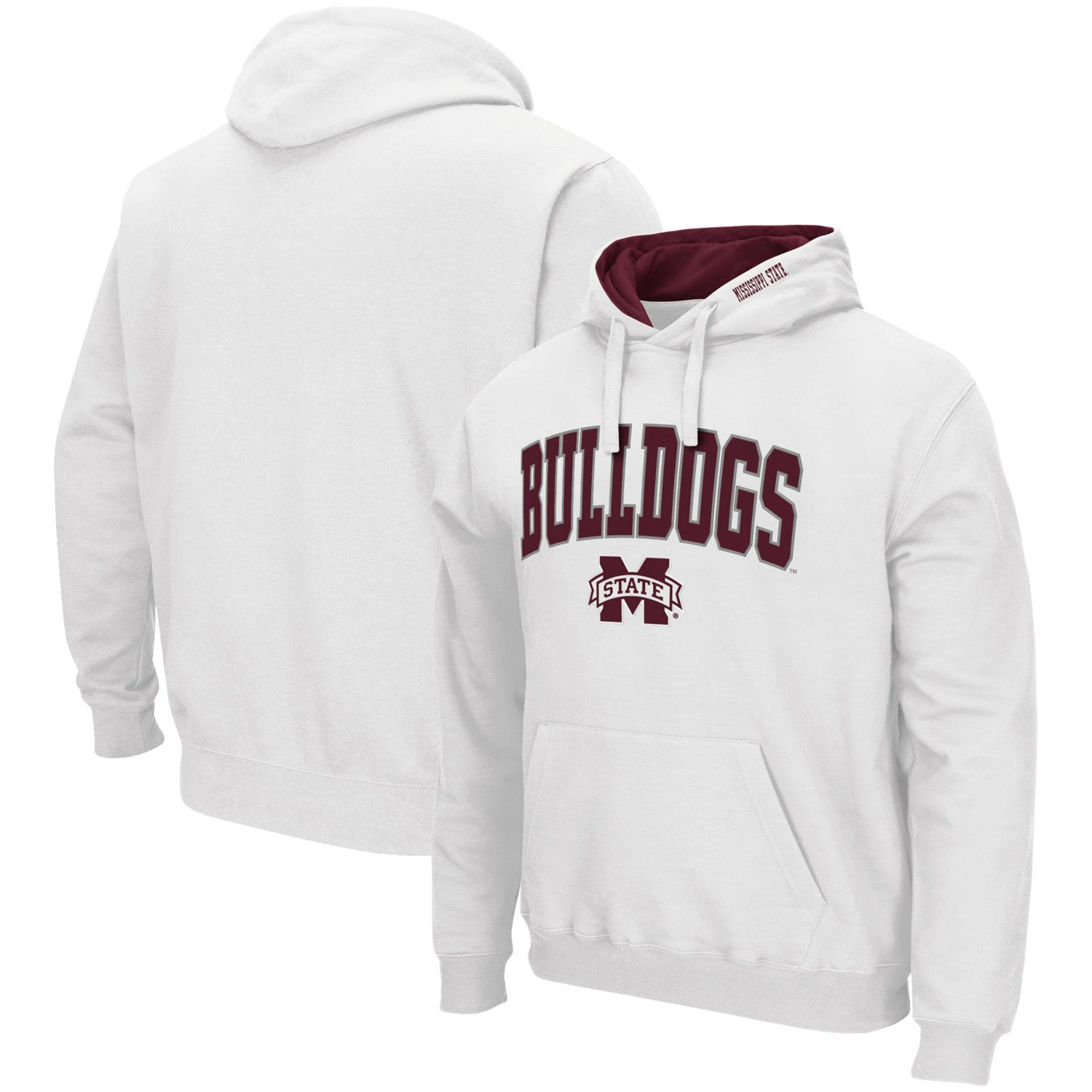 Colosseum Mississippi State Bulldogs Arch Logo 30 Pullover Hoodie | Academy