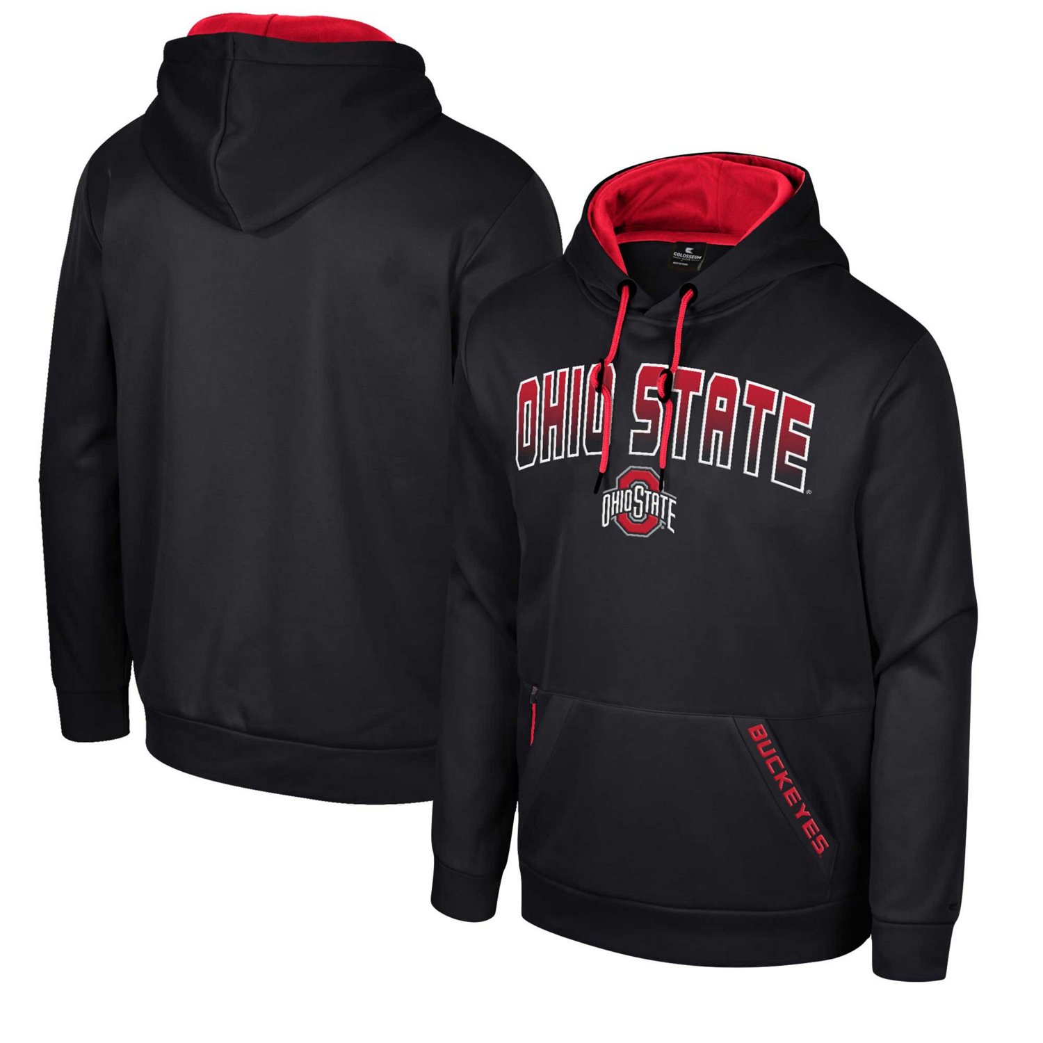 Colosseum Ohio State Buckeyes Reese Pullover Hoodie | Academy