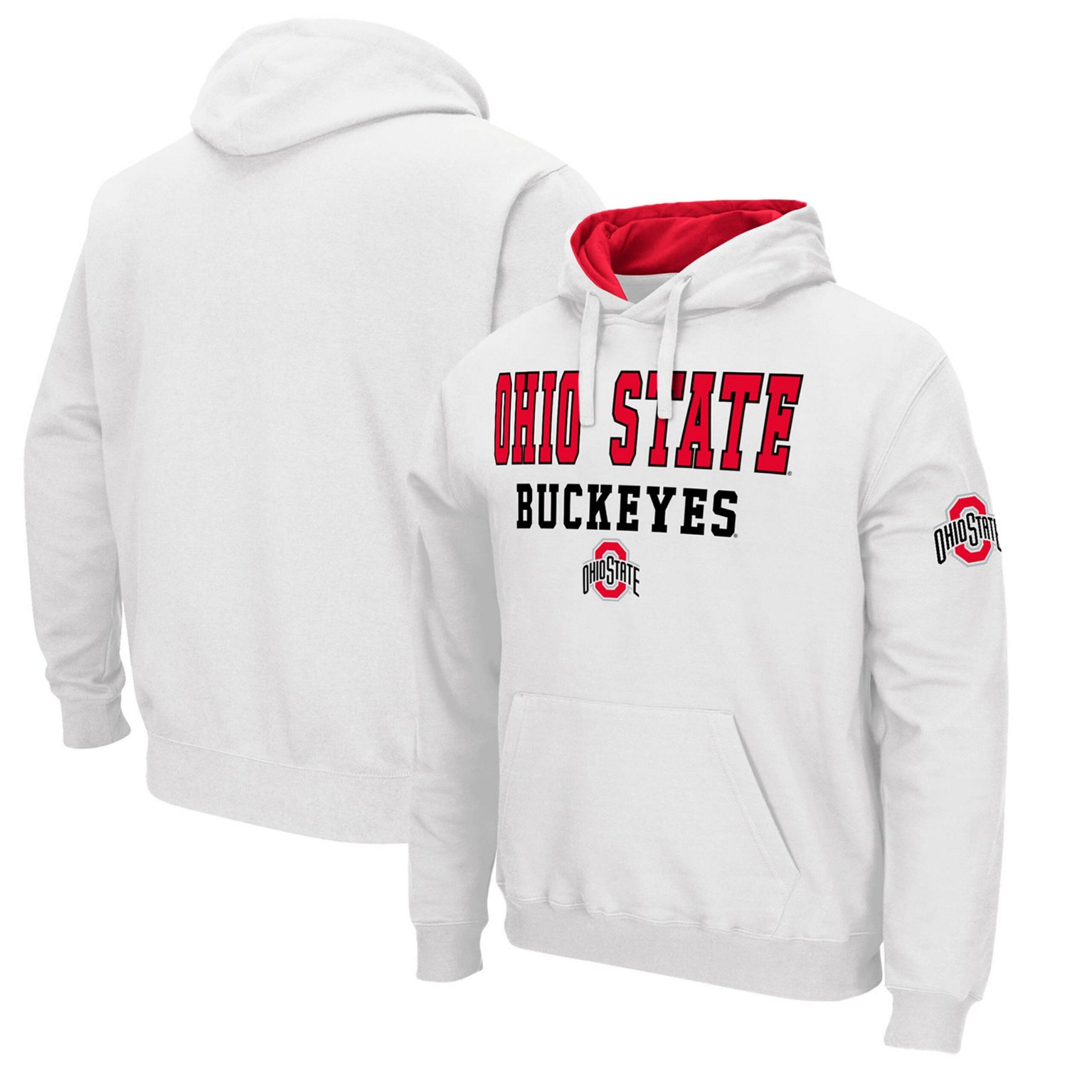 Colosseum Ohio State Buckeyes Sunrise Pullover Hoodie | Academy