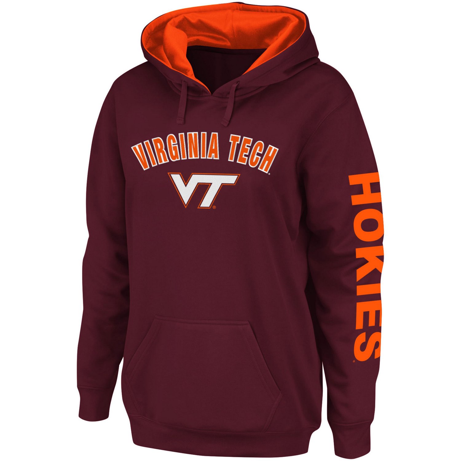 Colosseum Virginia Tech Hokies Loud and Proud Pullover Hoodie | Academy