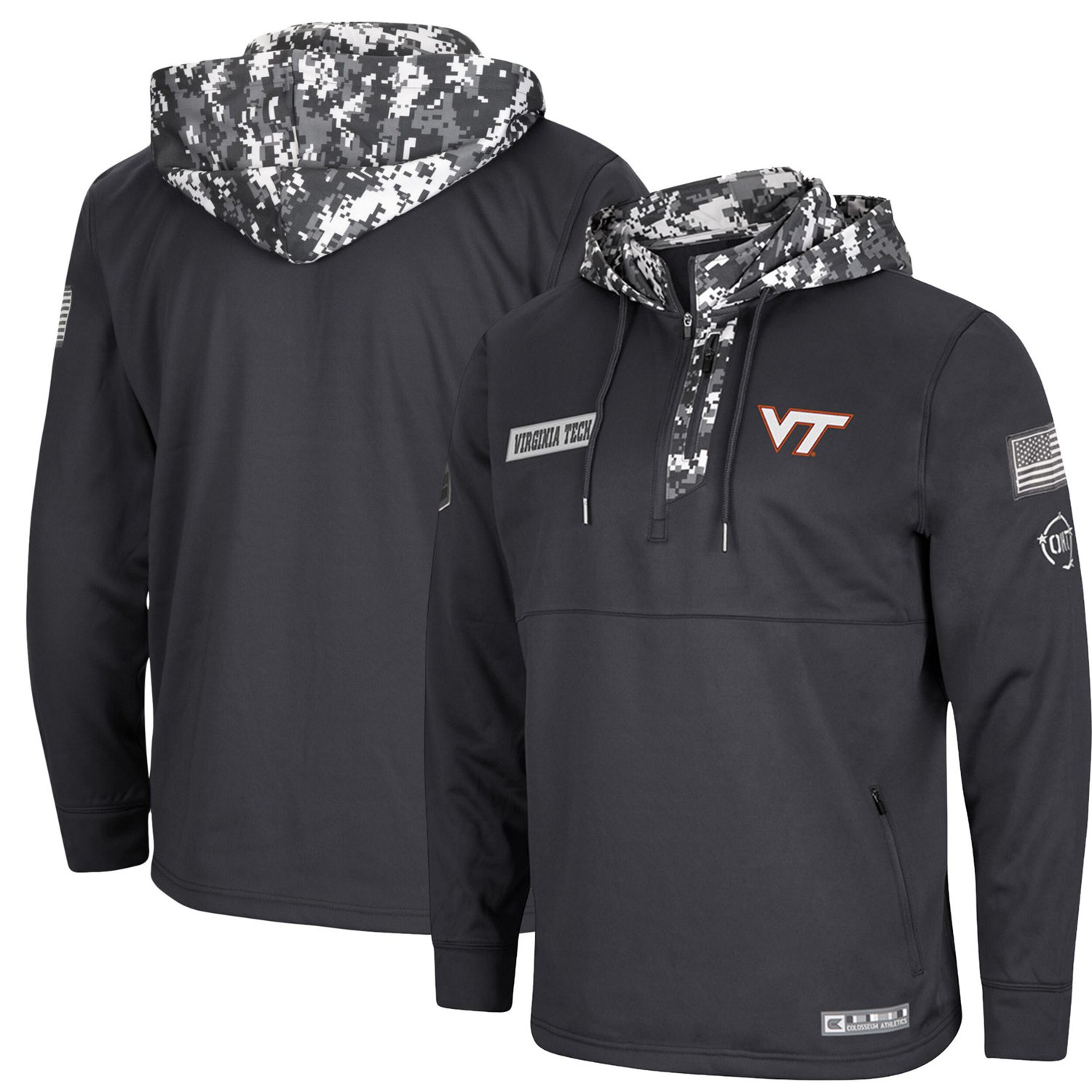 Colosseum Virginia Tech Hokies OHT Military Appreciation Digital Camo ...