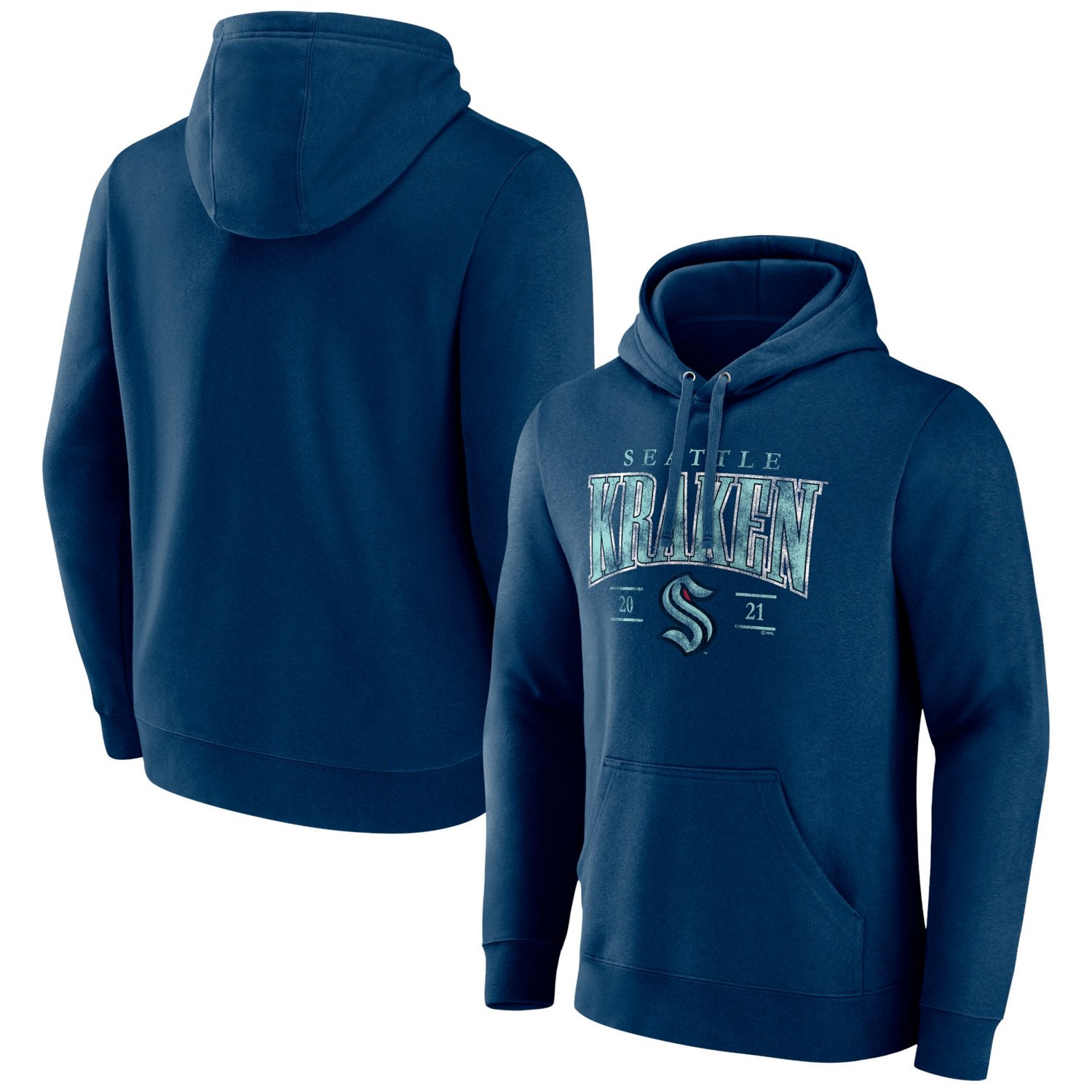 Fanatics Branded Deep Sea Seattle Kraken Dynasty Pullover Hoodie | Academy