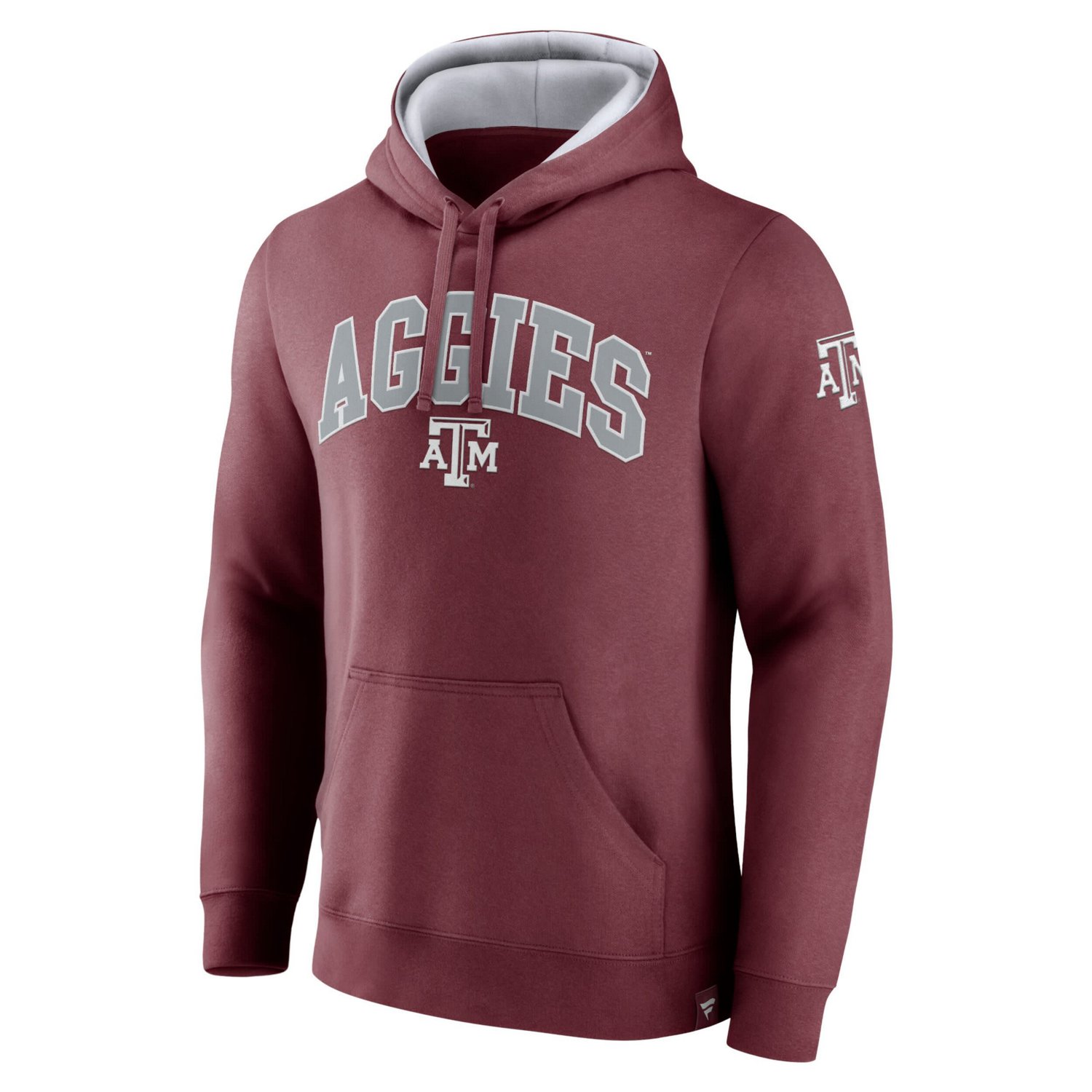 Fanatics Branded Texas AM Aggies Arch Logo Tackle Twill Pullover Hoodie ...