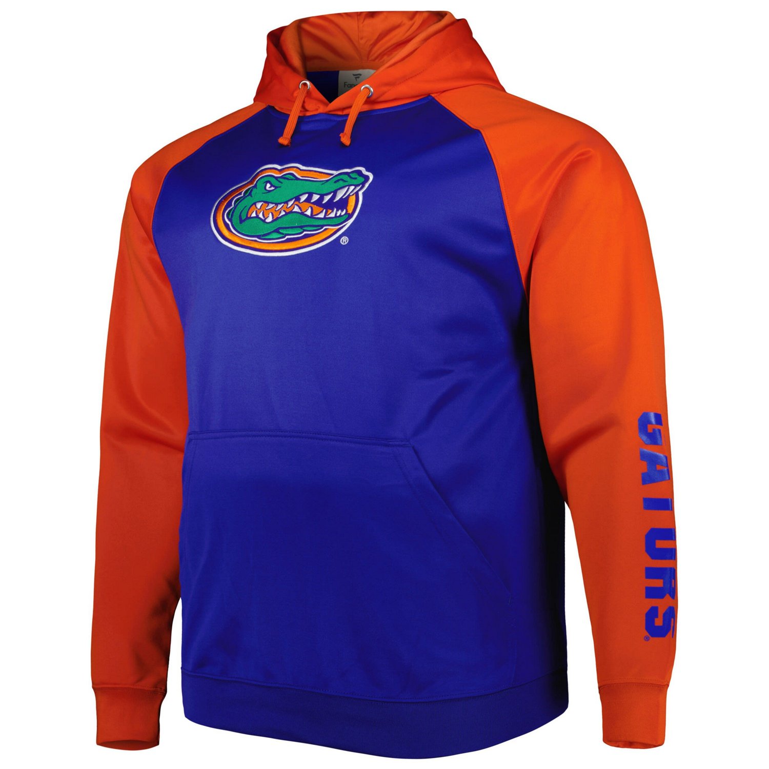 Florida Gators Big Tall Raglan Fleece Pullover Hoodie Academy 5782