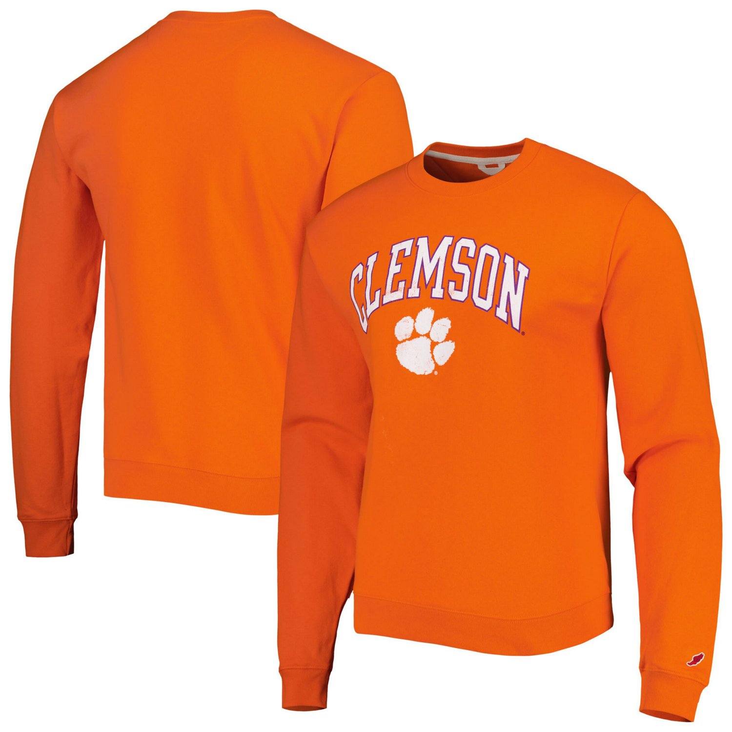 League Collegiate Wear Clemson Tigers 1965 Arch Essential Lightweight ...