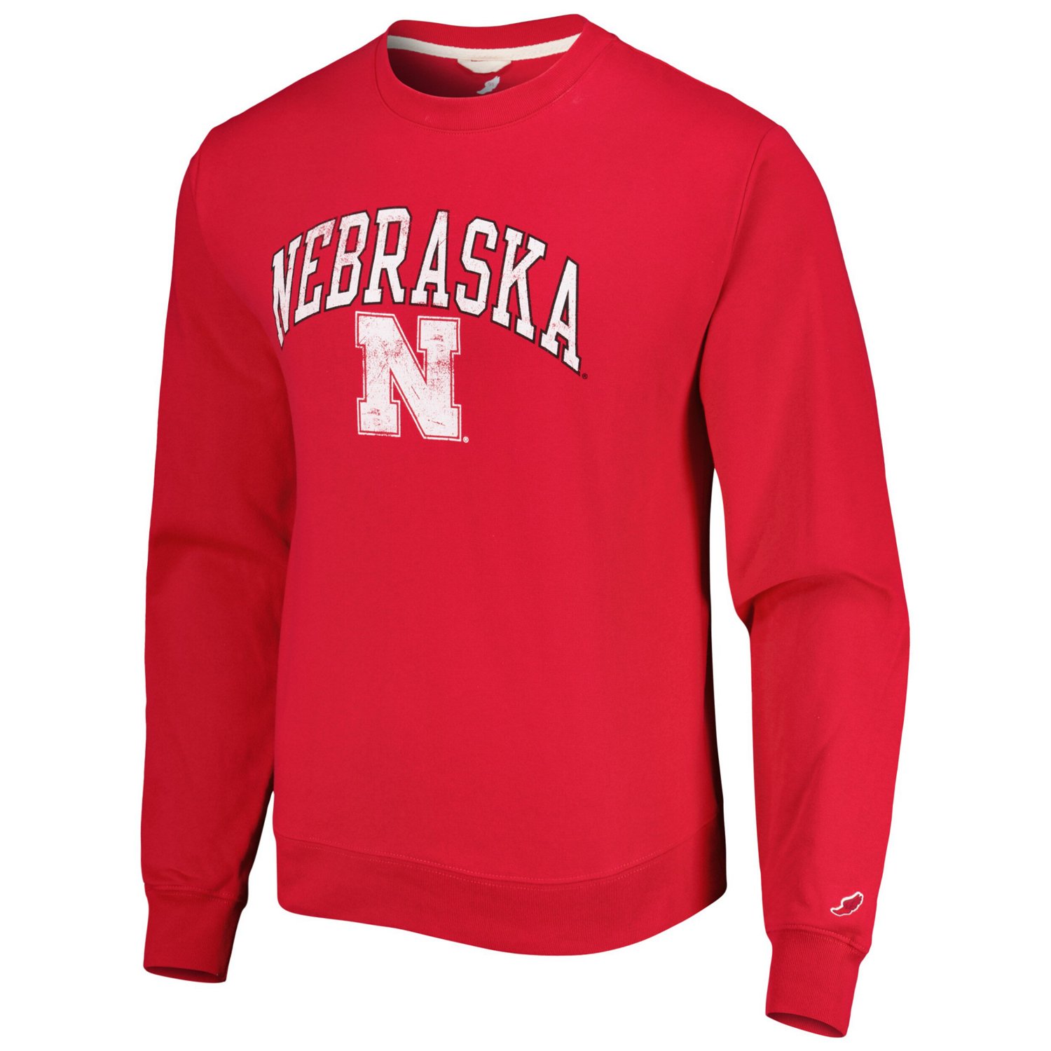 League Collegiate Wear Nebraska Huskers 1965 Arch Essential Lightweight ...