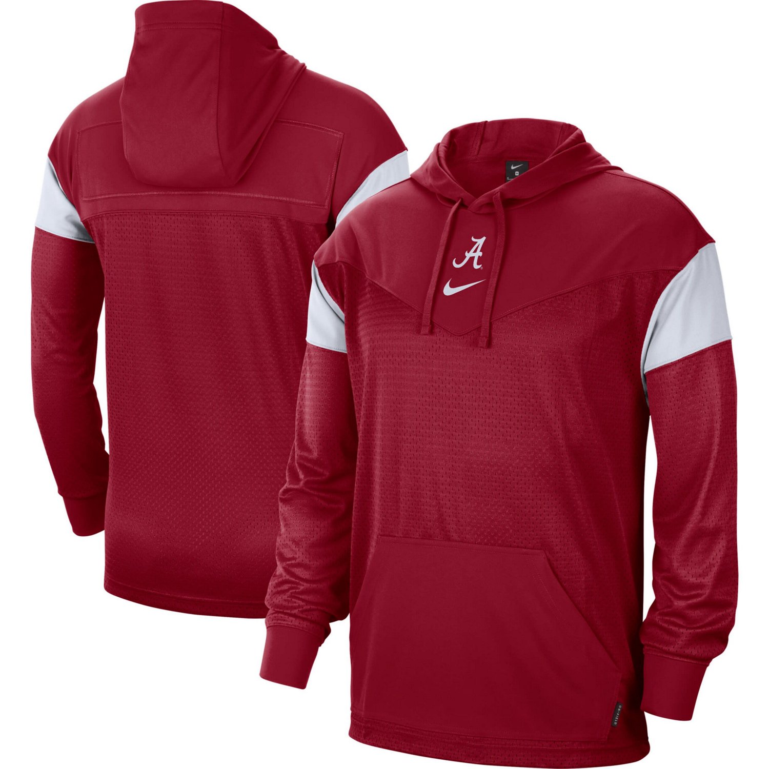 Nike Alabama Tide Sideline Jersey Pullover Hoodie | Academy