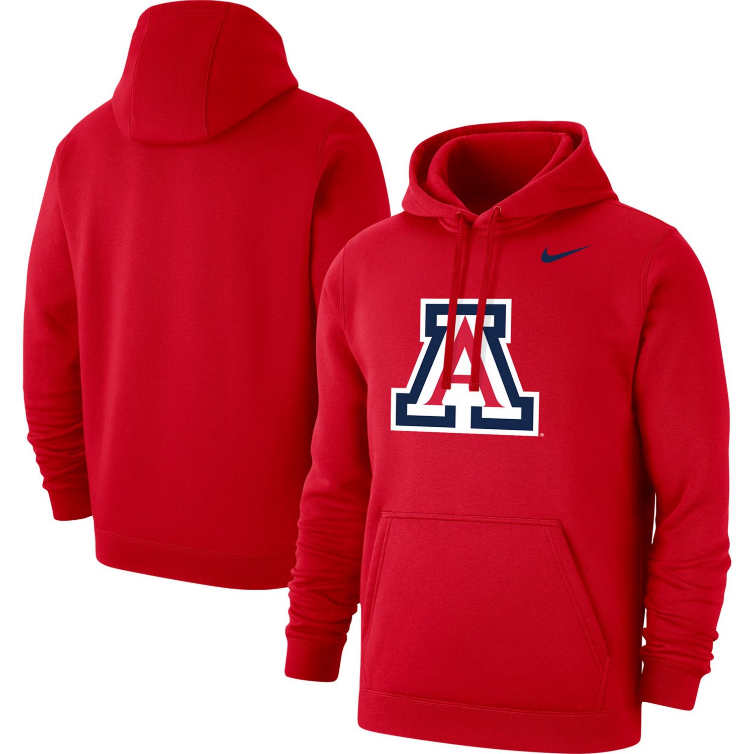 Nike Arizona Wildcats Logo Club Pullover Hoodie | Academy