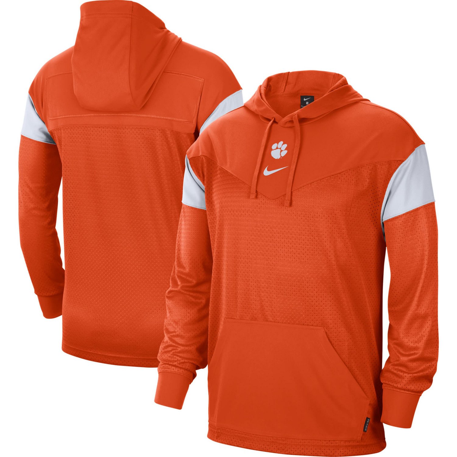 Nike Clemson Tigers Sideline Jersey Pullover Hoodie Academy