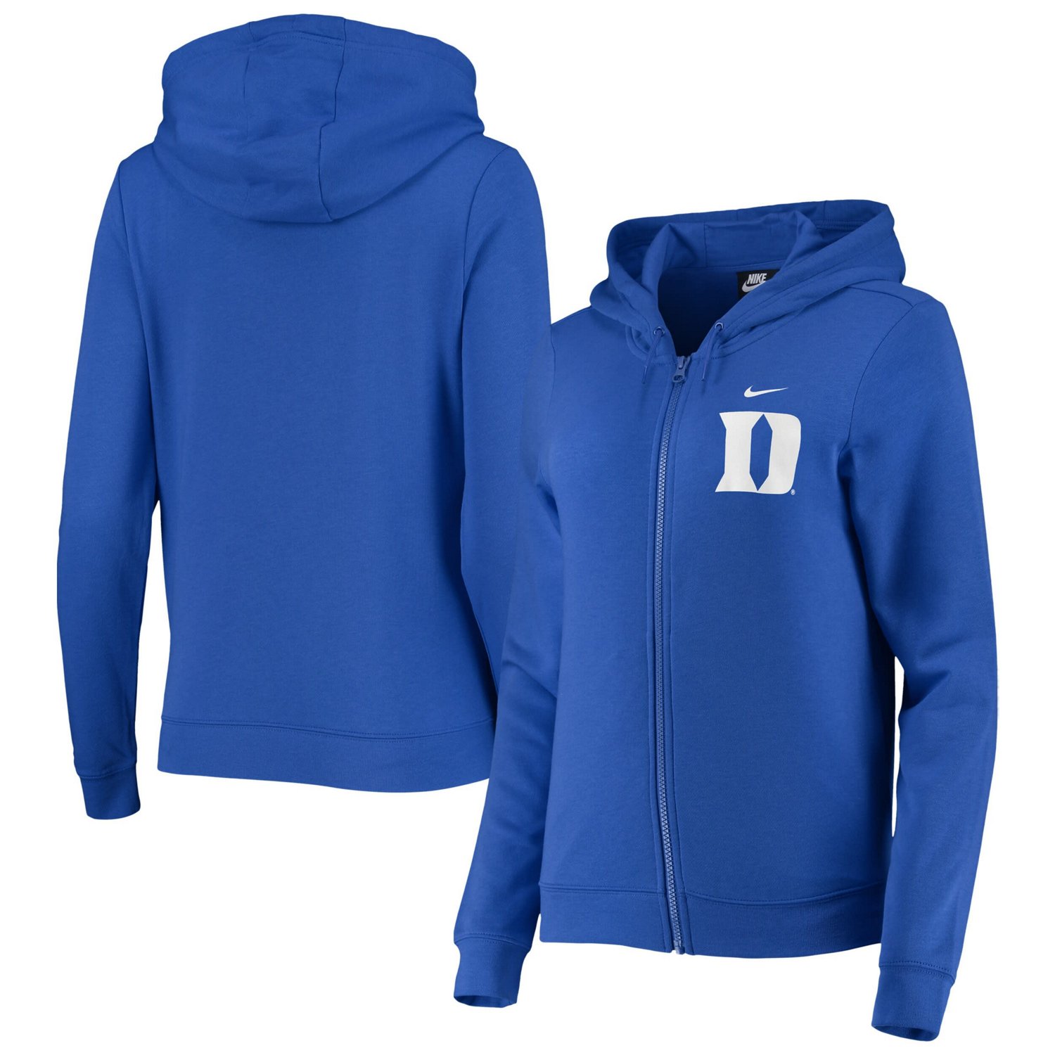 Nike Duke Blue Devils Varsity Fleece Full-Zip Hoodie | Academy