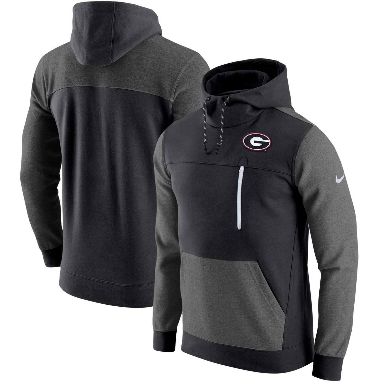 Nike Georgia Bulldogs AV-15 20 Slim Fit Pullover Hoodie | Academy