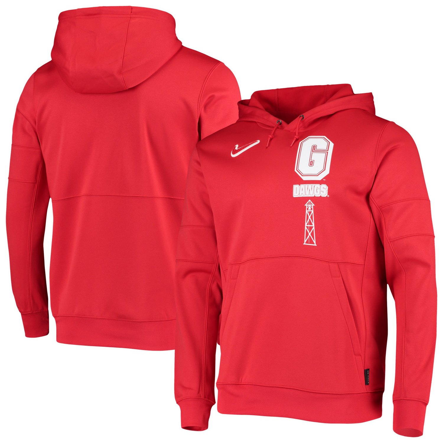 Nike Georgia Bulldogs Local Performance Pullover Hoodie | Academy