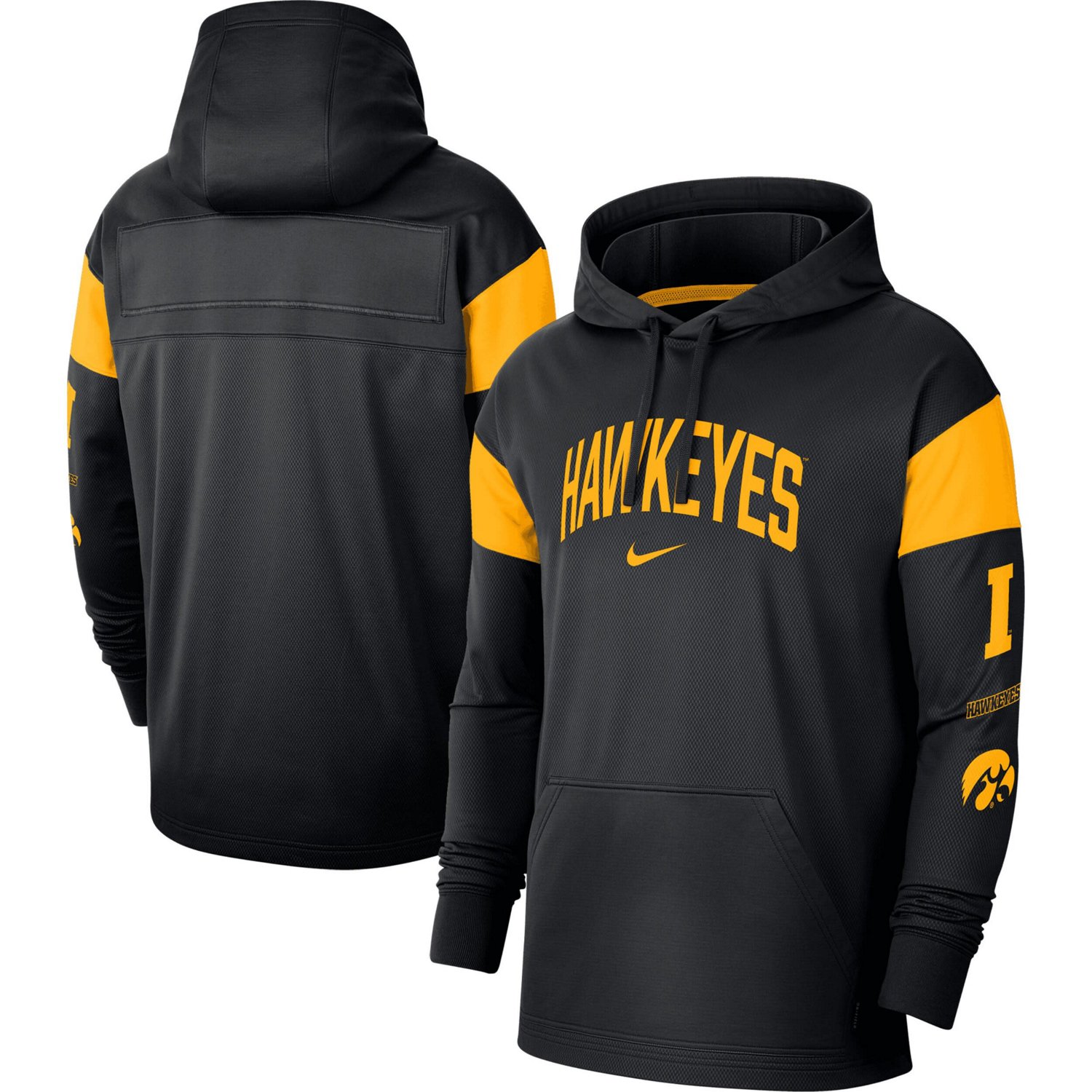 Nike Iowa Hawkeyes Jersey Performance Pullover Hoodie | Academy