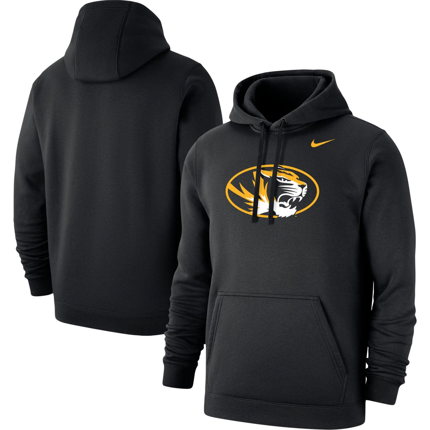 Nike Missouri Tigers Logo Club Pullover Hoodie | Academy