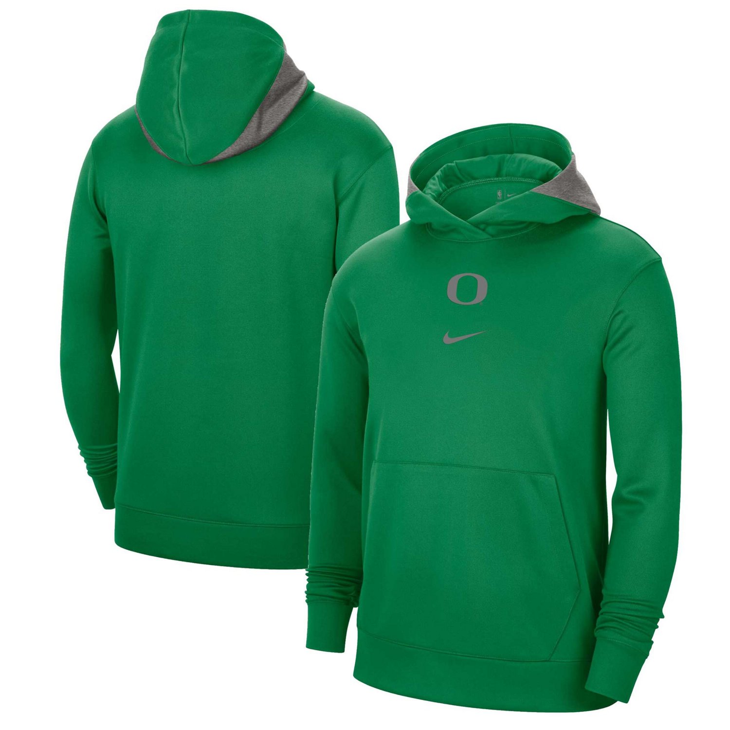 Nike Oregon Ducks Team Basketball Spotlight Performance Pullover Hoodie ...