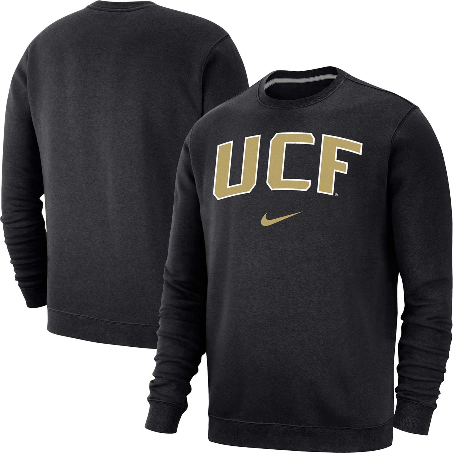 Nike UCF Knights Arch Club Fleece Pullover Sweatshirt | Academy
