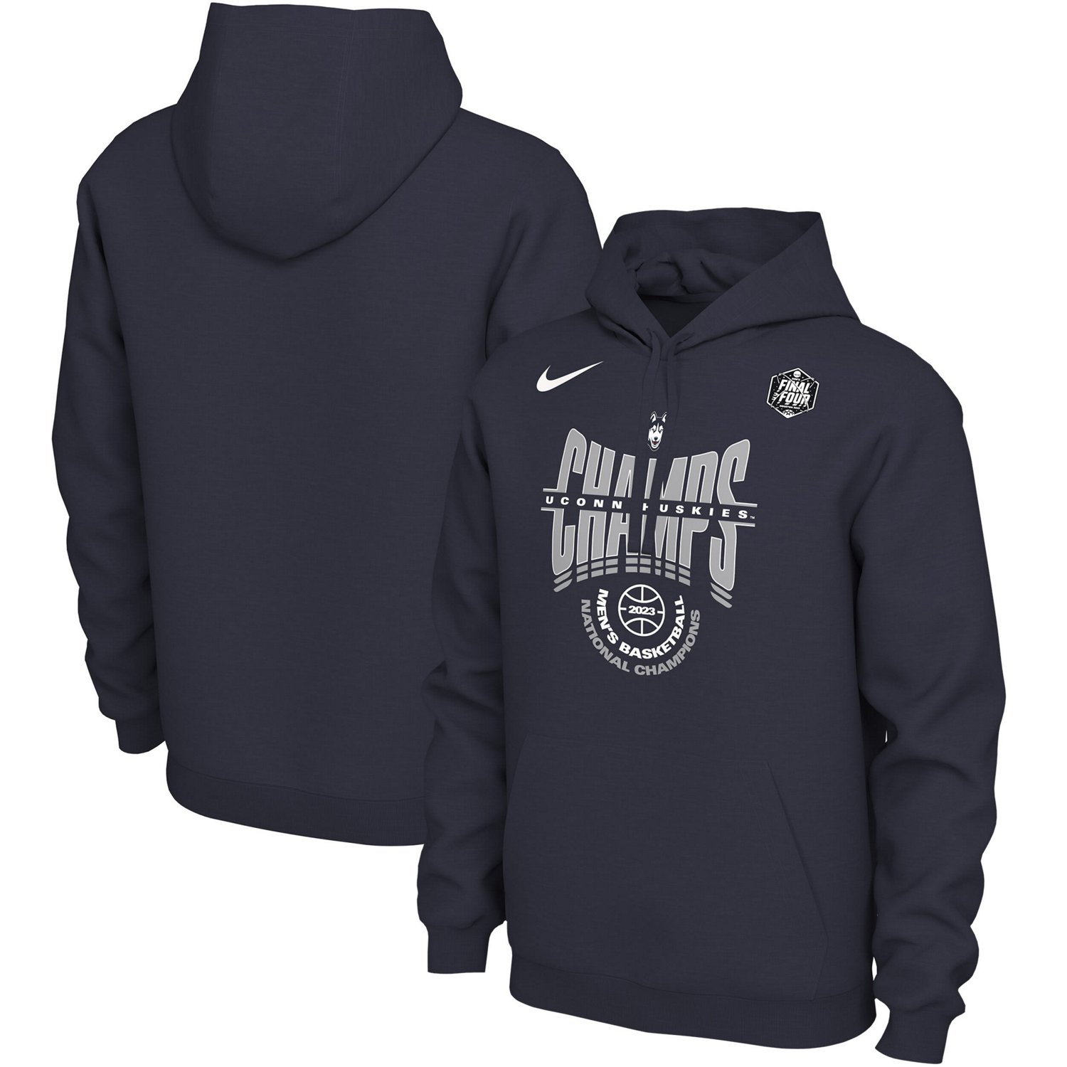 Nike UConn Huskies 2023 NCAA Mens Basketball National Champions Locker ...