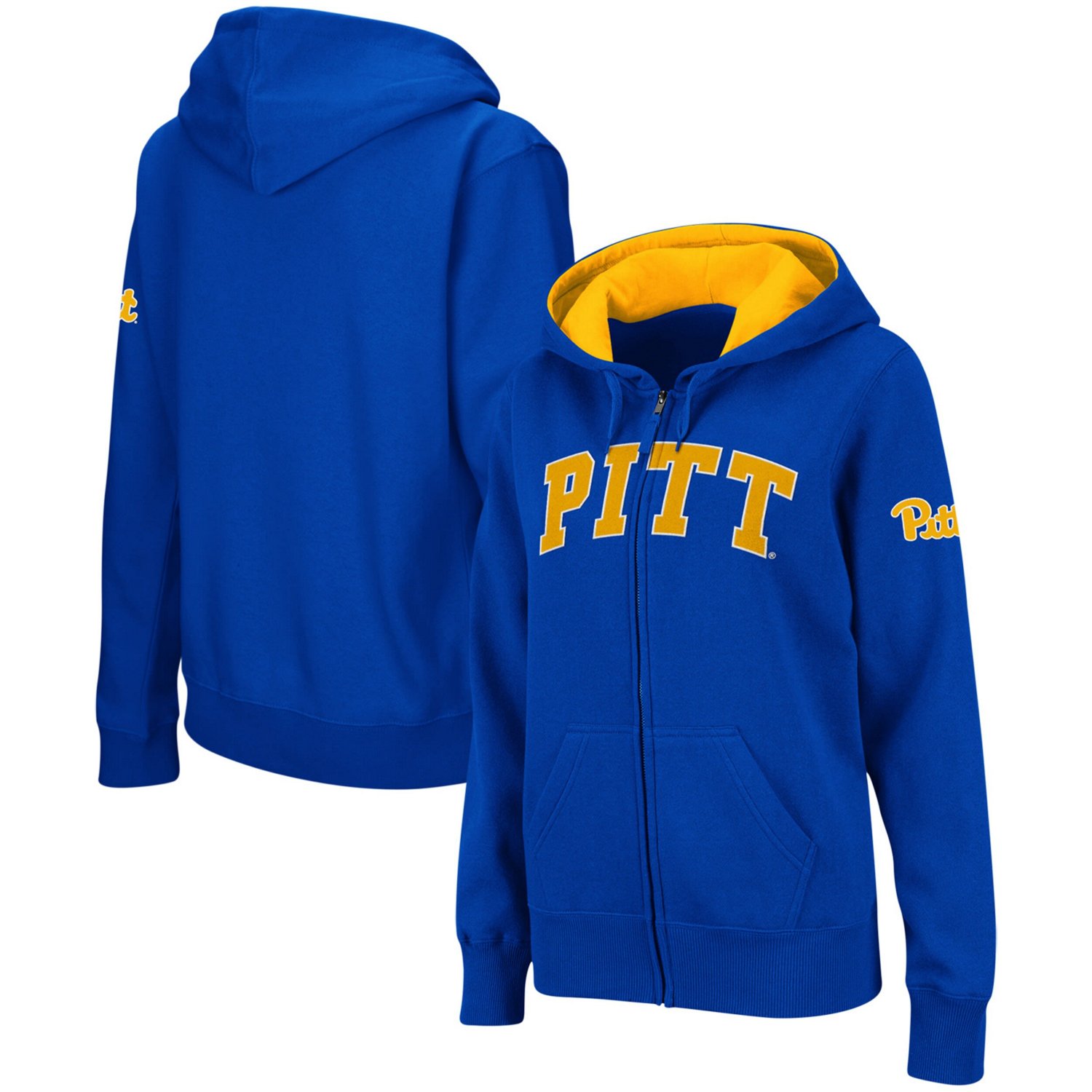 Pitt Panthers Arched Name Full-Zip Hoodie | Academy