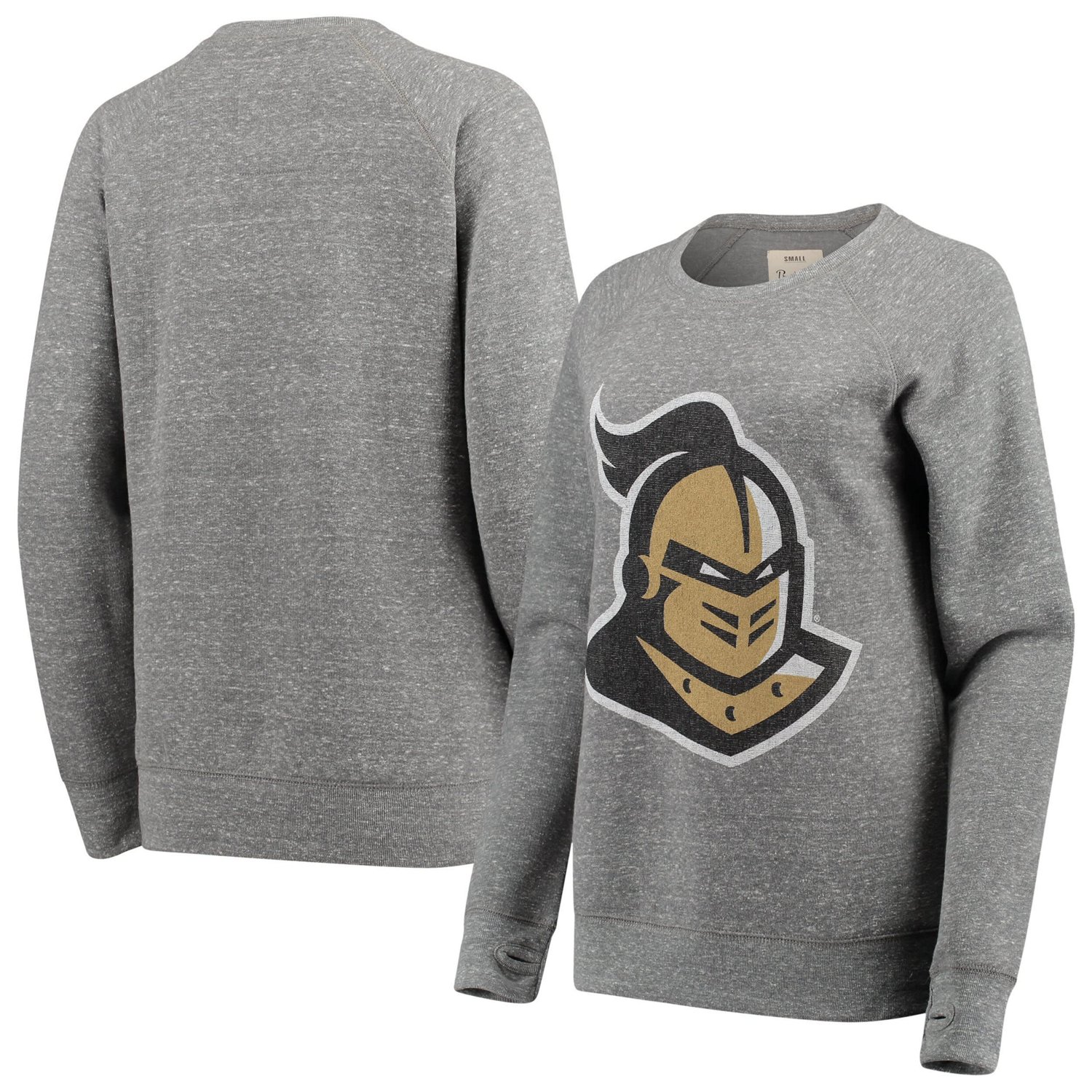 Pressbox Heathered Gray UCF Knights Big Team Logo Knobi Fleece Tri