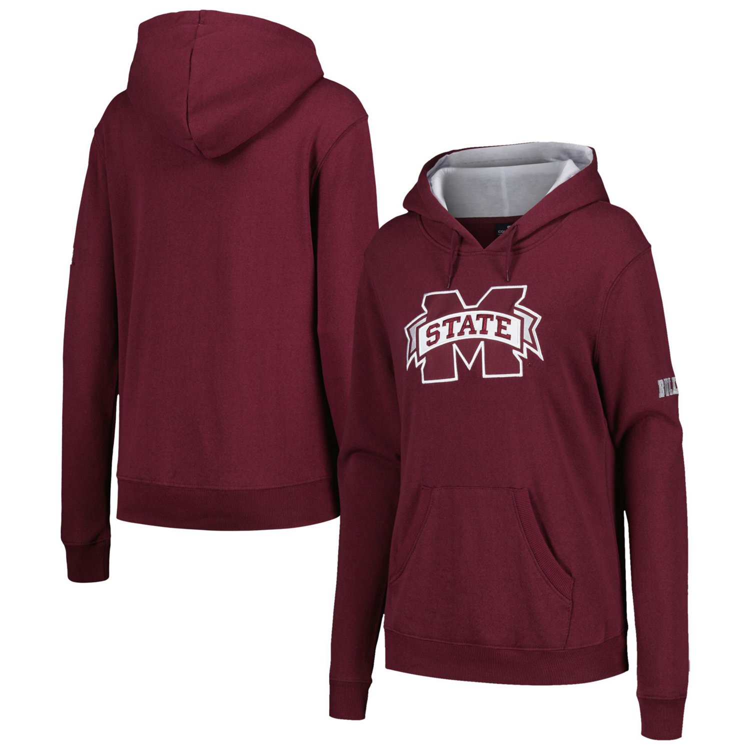 Stadium Athletic Mississippi State Bulldogs Big Logo Pullover Hoodie Academy