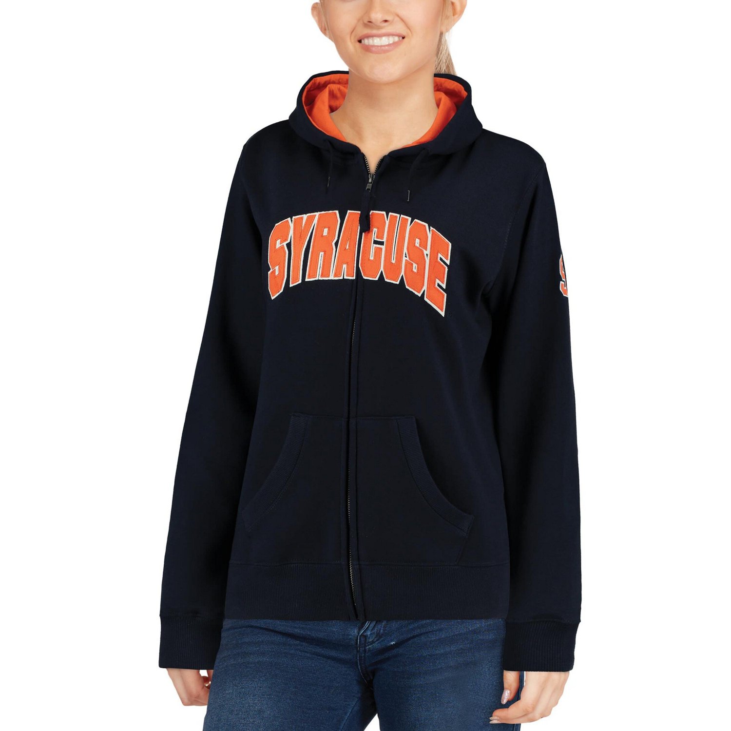 Stadium Athletic Syracuse Orange Arched Name Full-Zip Hoodie | Academy