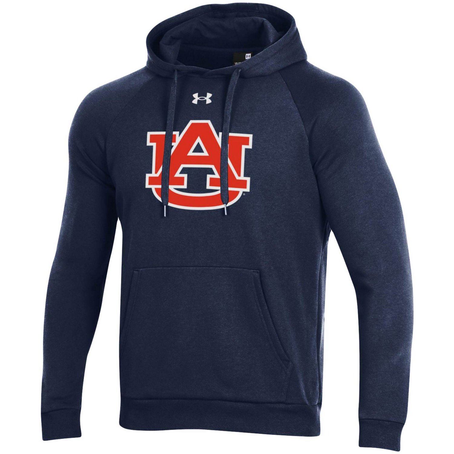 Under Armour Auburn Tigers Primary School Logo All Day Raglan Pullover Hoodie Academy