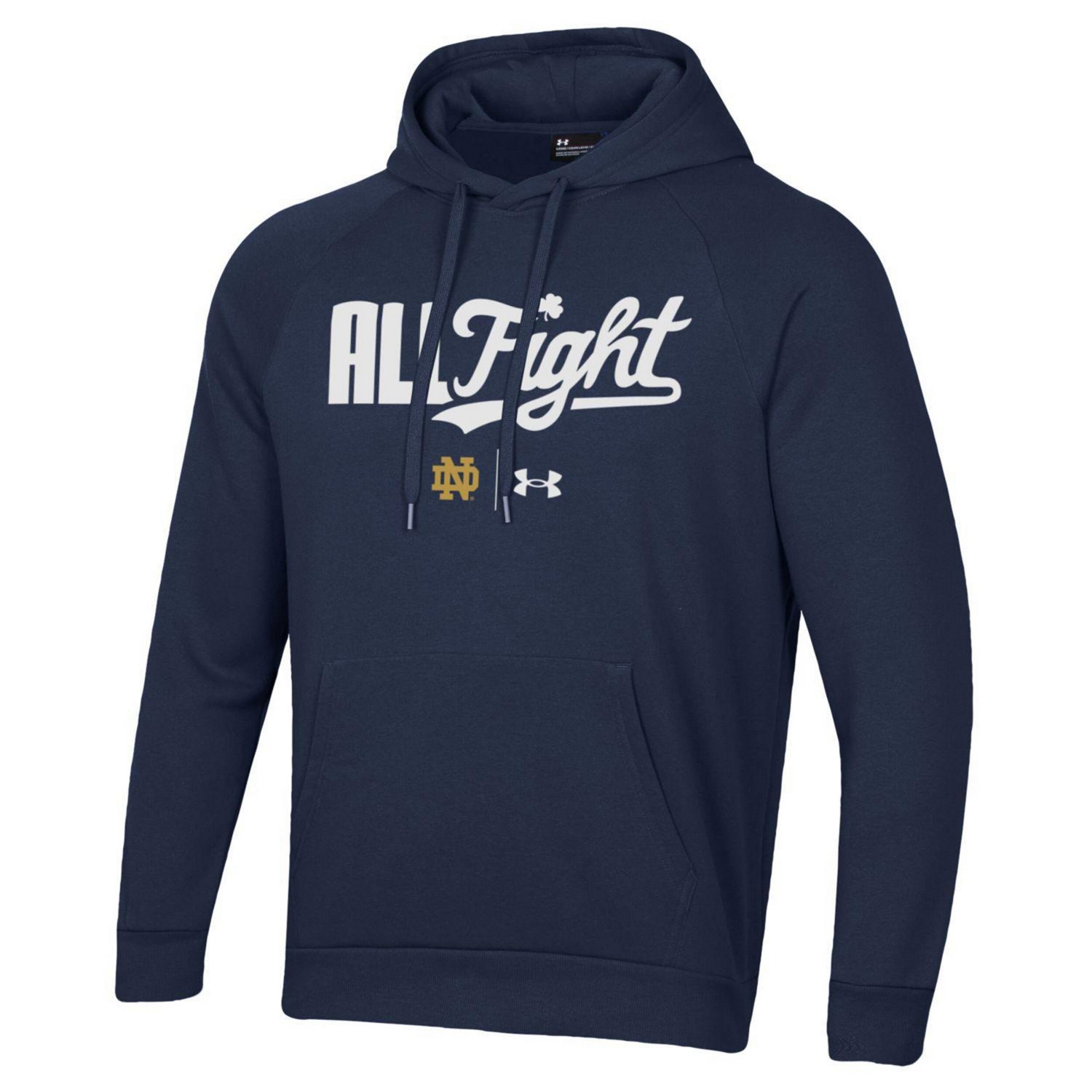 Under Armour Notre Dame Fighting Irish All Fight Raglan Pullover Hoodie ...