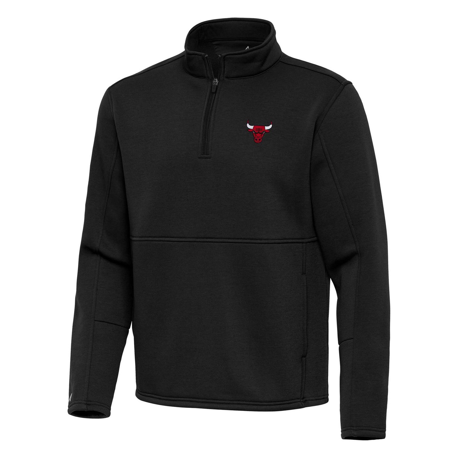Antigua Chicago Bulls Twist Quarter-Zip Pullover Top | Academy