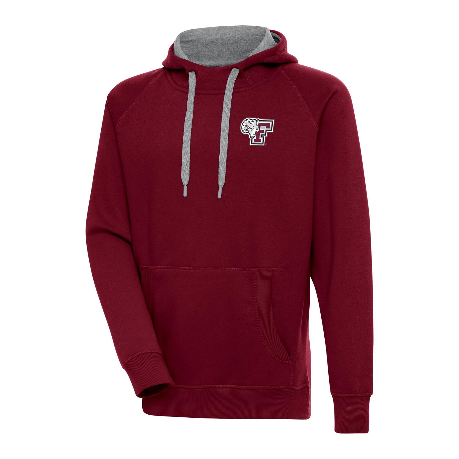 Antigua Fordham Rams Victory Digital Thermal Raglan Pullover Hoodie ...