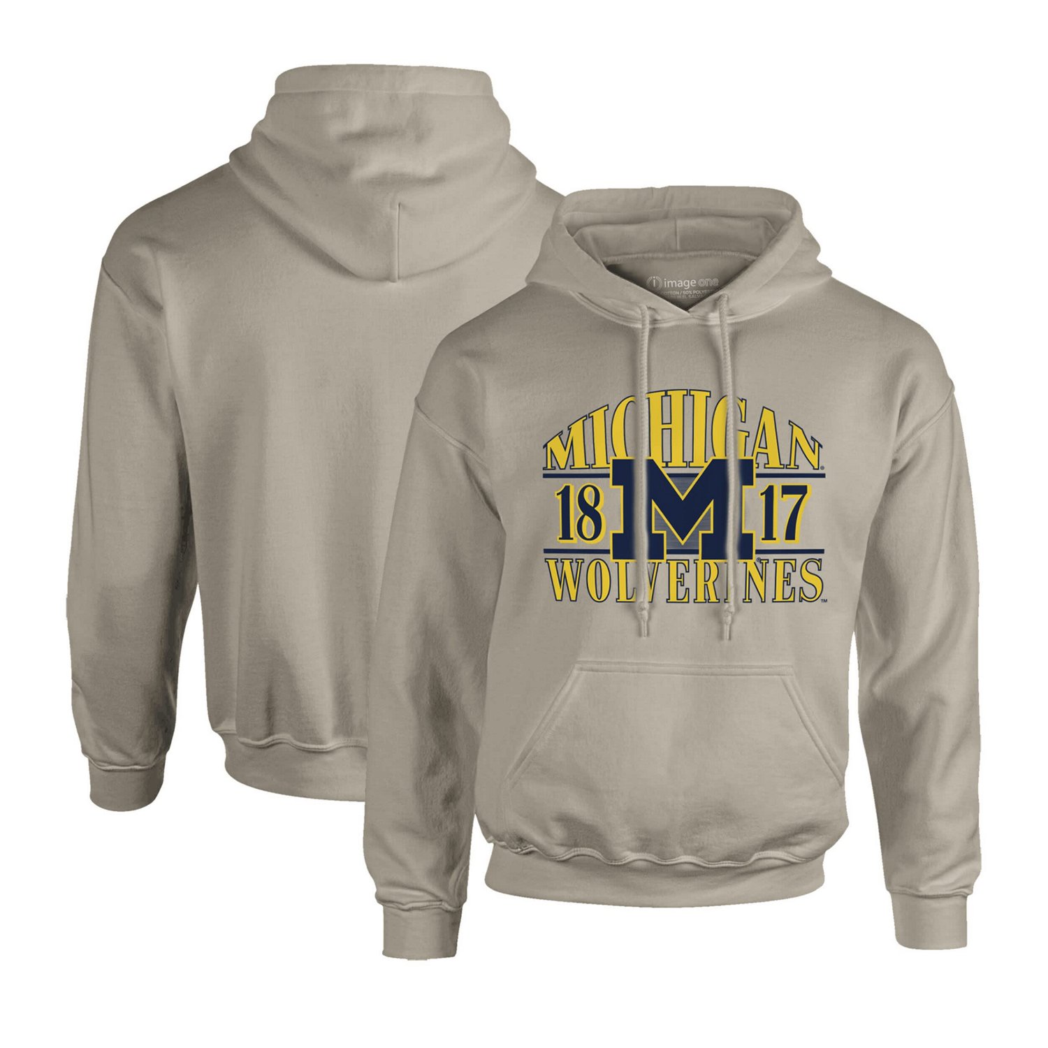 Michigan Wolverines Upper Arch Letters Pullover Hoodie | Academy