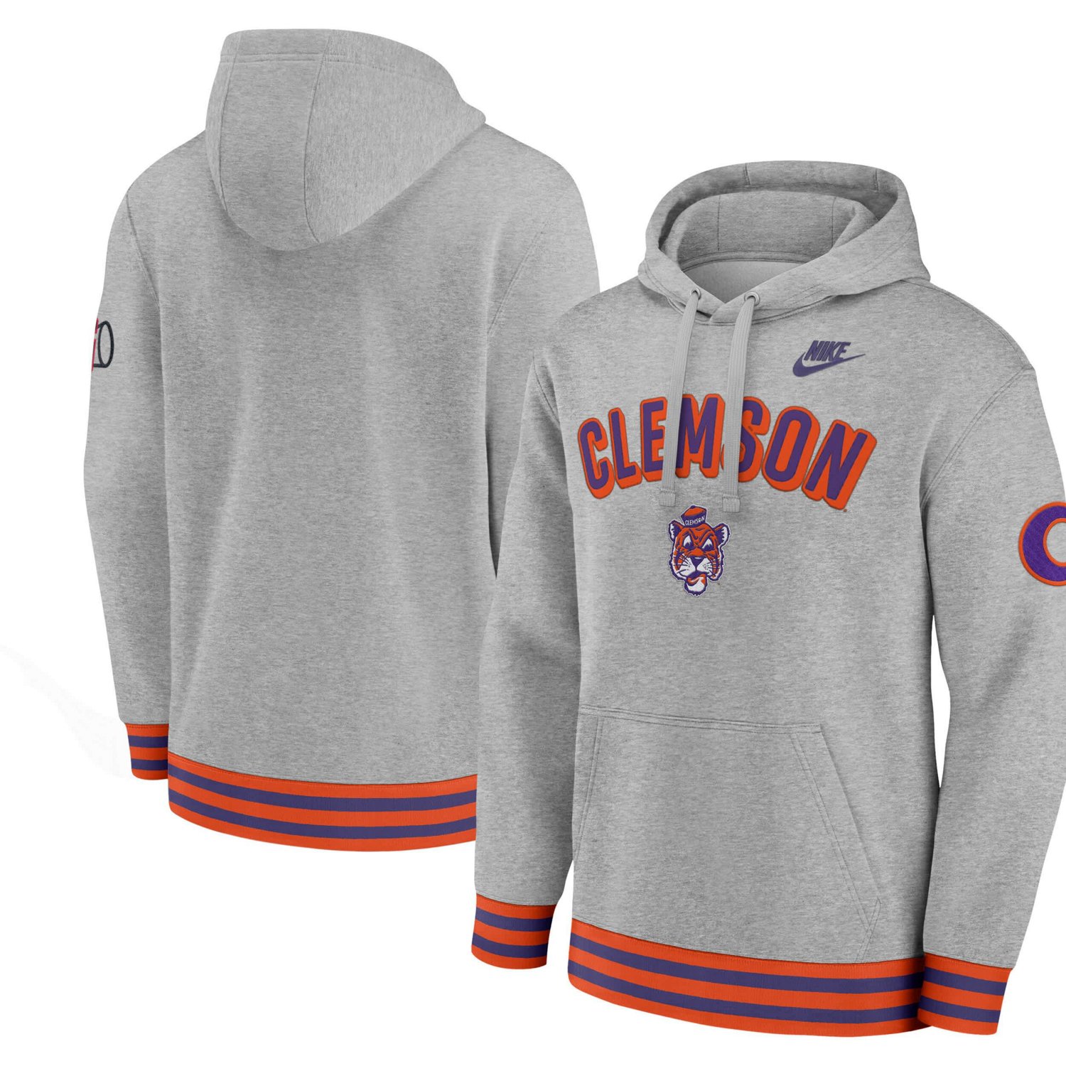 Nike Clemson Tigers Legacy Retro Pullover Hoodie | Academy