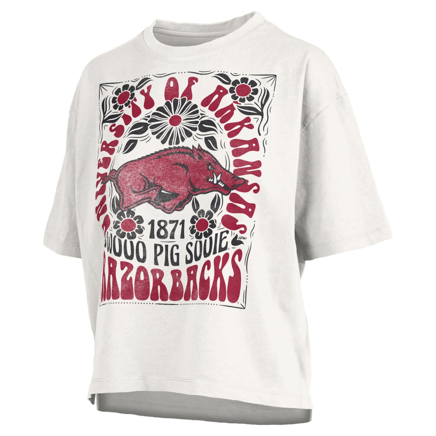 Pressbox Arkansas Razorbacks Harmony Oversized T-Shirt | Academy