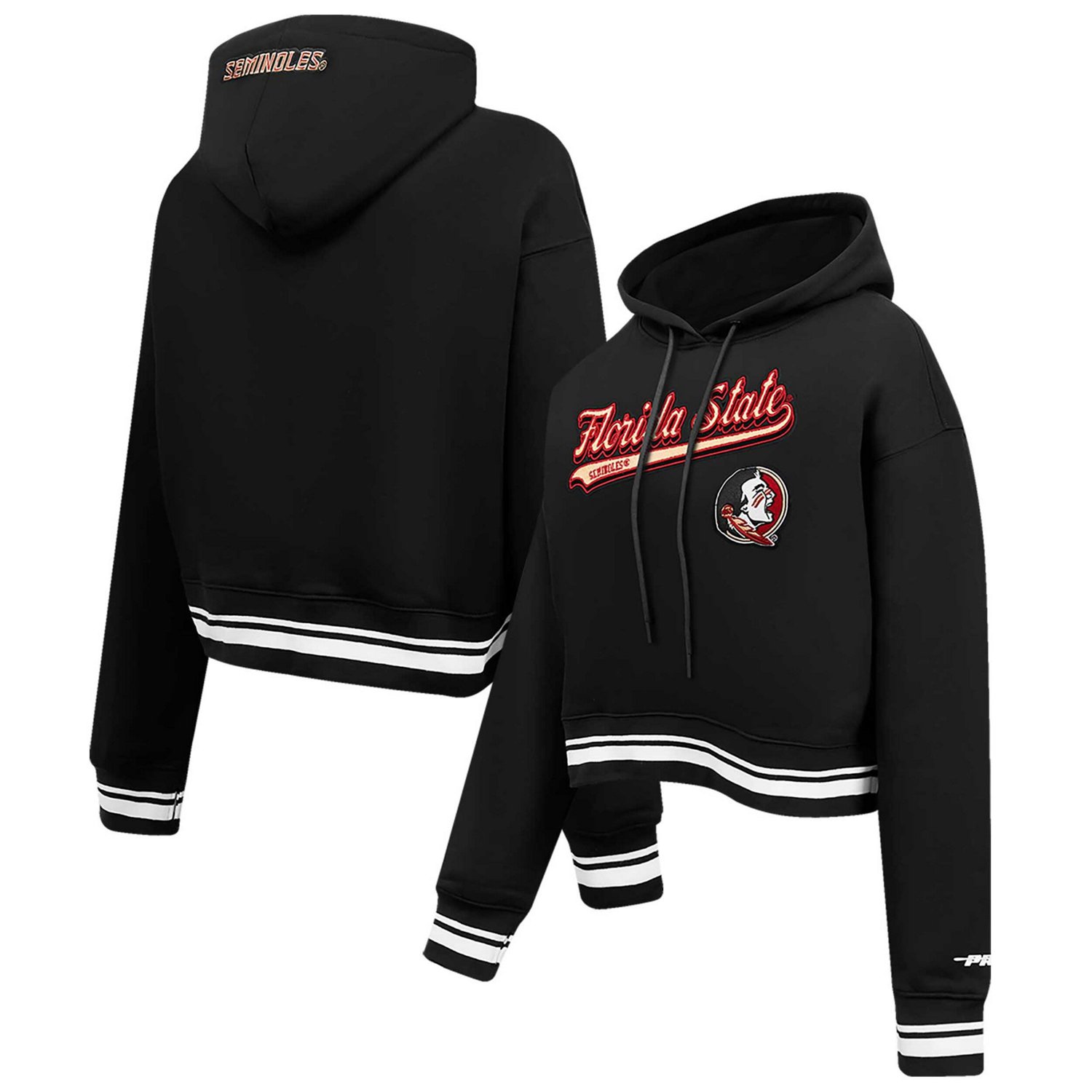 Pro Standard Florida State Seminoles Script Tail Fleece Cropped ...