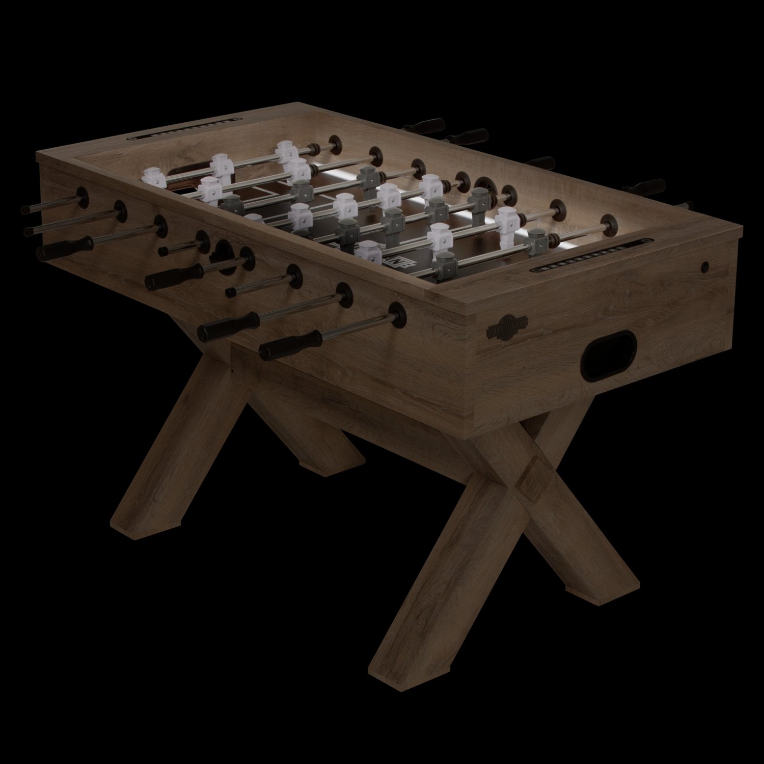 American Legend 54 in LED Westbrook Foosball Table Academy