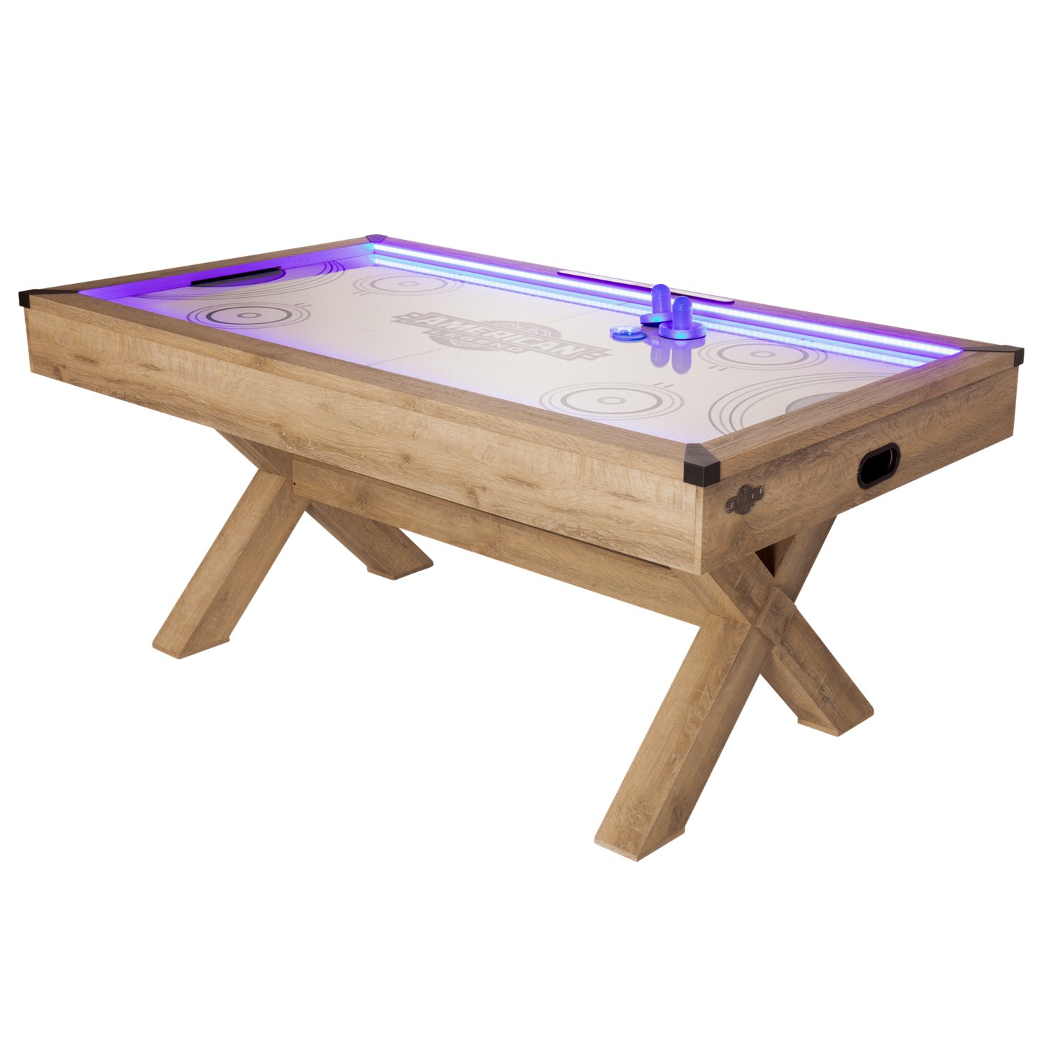 American Legend 72 in LED Westbrook Air Hockey Table Academy