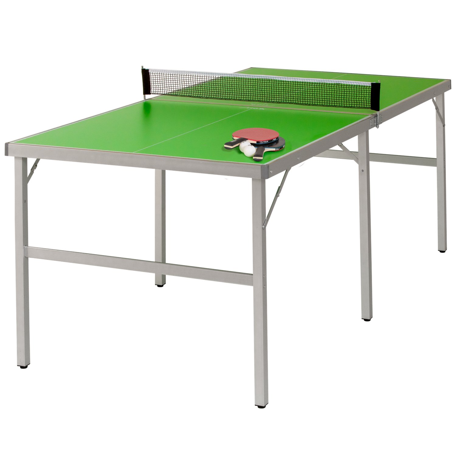 JOOLA Ping Pong 6' X 3' Mid-Size Table Tennis Game | School Health 7 Ft Ping Pong