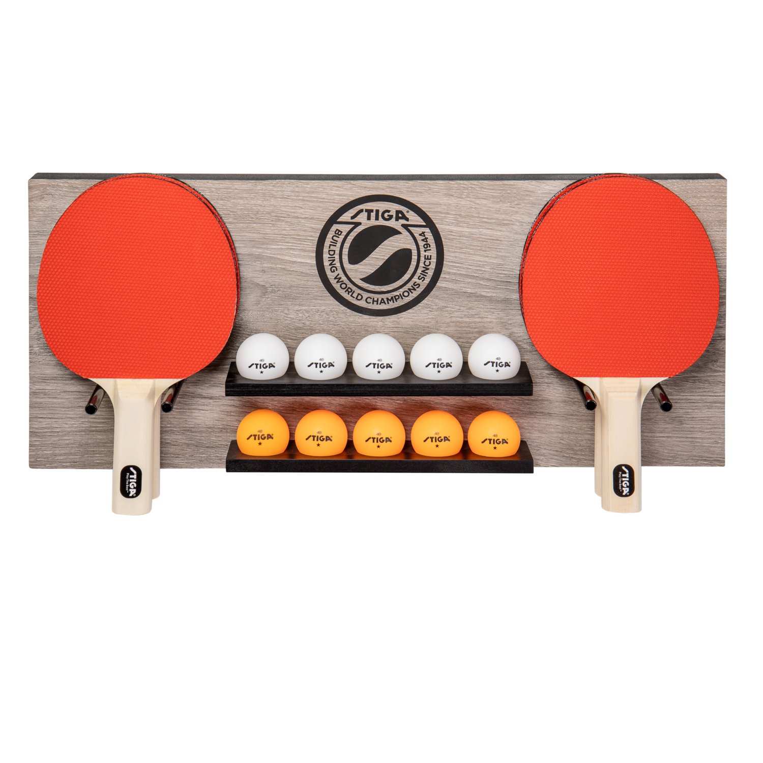 Stiga Table Tennis Storage Wall Rack Set Academy