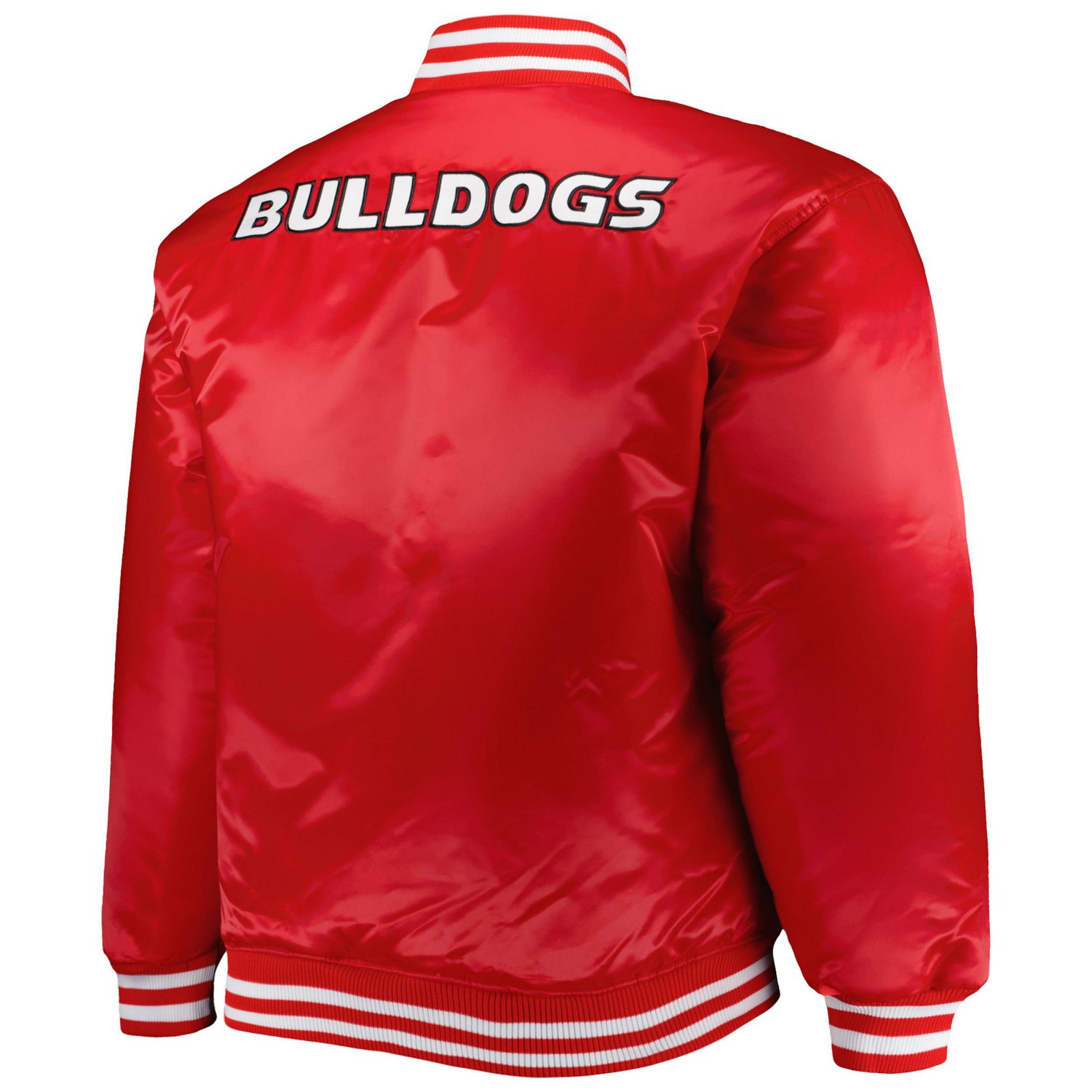 / Georgia Bulldogs Big Tall Reversible Satin Full-Zip Jacket | Academy