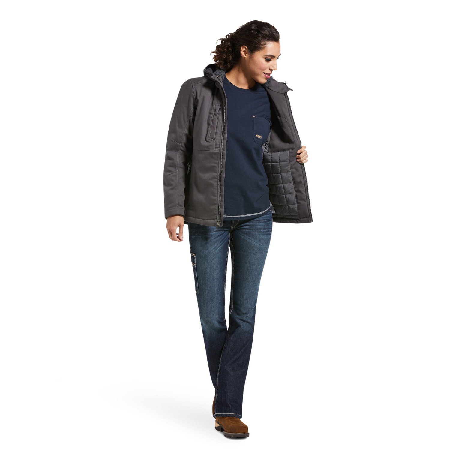 Ariat Women's Rebar DuraCanvas Insulated Jacket Academy