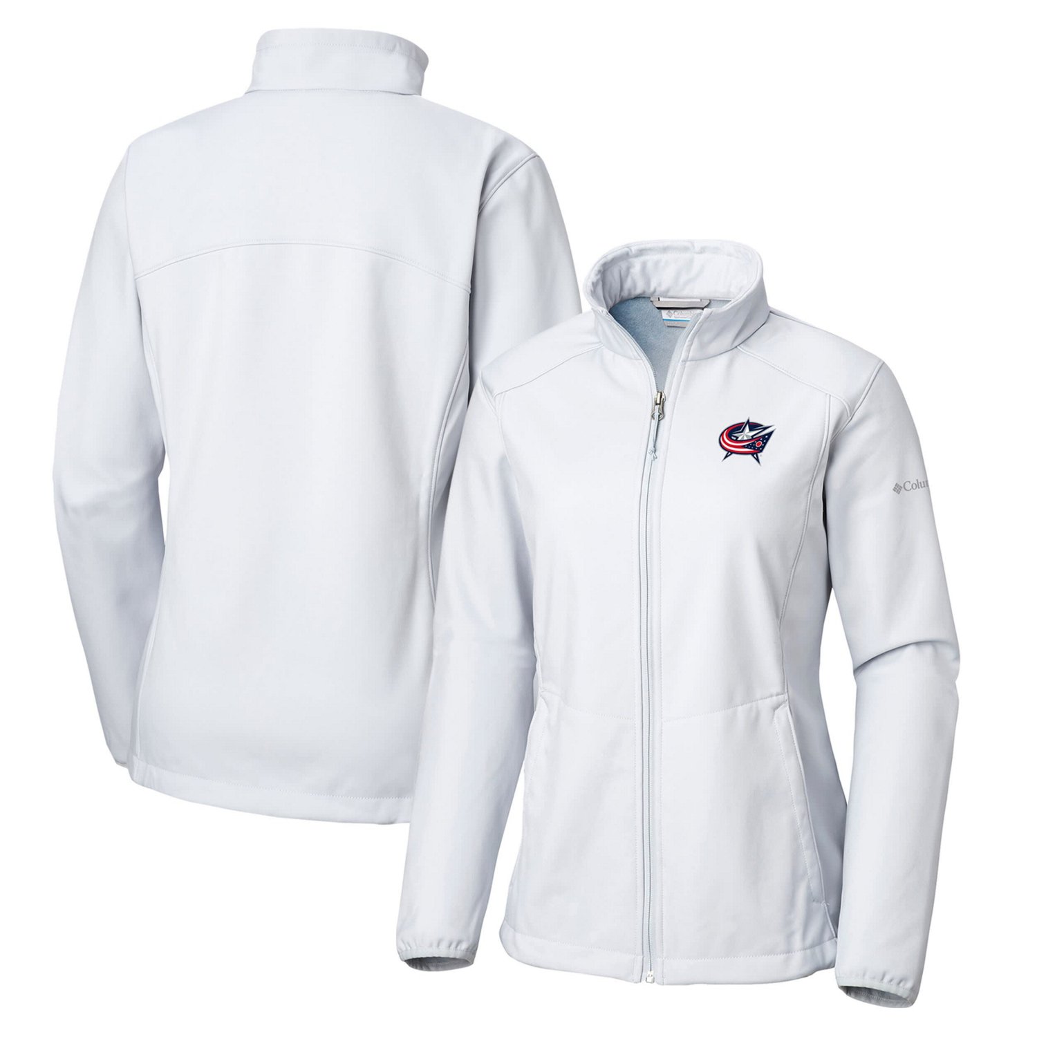 Columbia Columbus Blue Jackets Kruser Ridge II Softshell Full-Zip ...