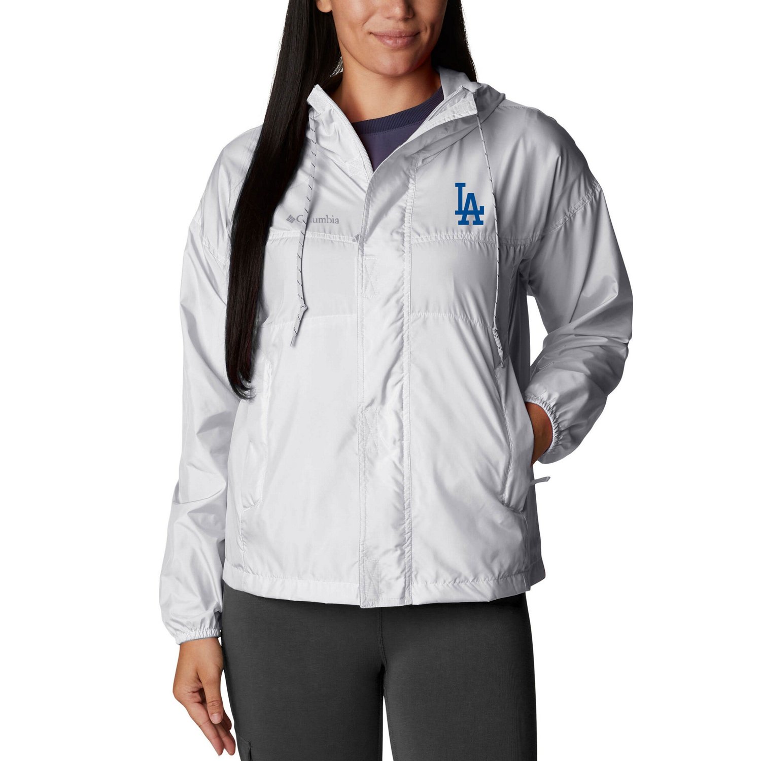 Columbia Los Angeles Dodgers Flash Challenger Full-Zip Windbreaker ...