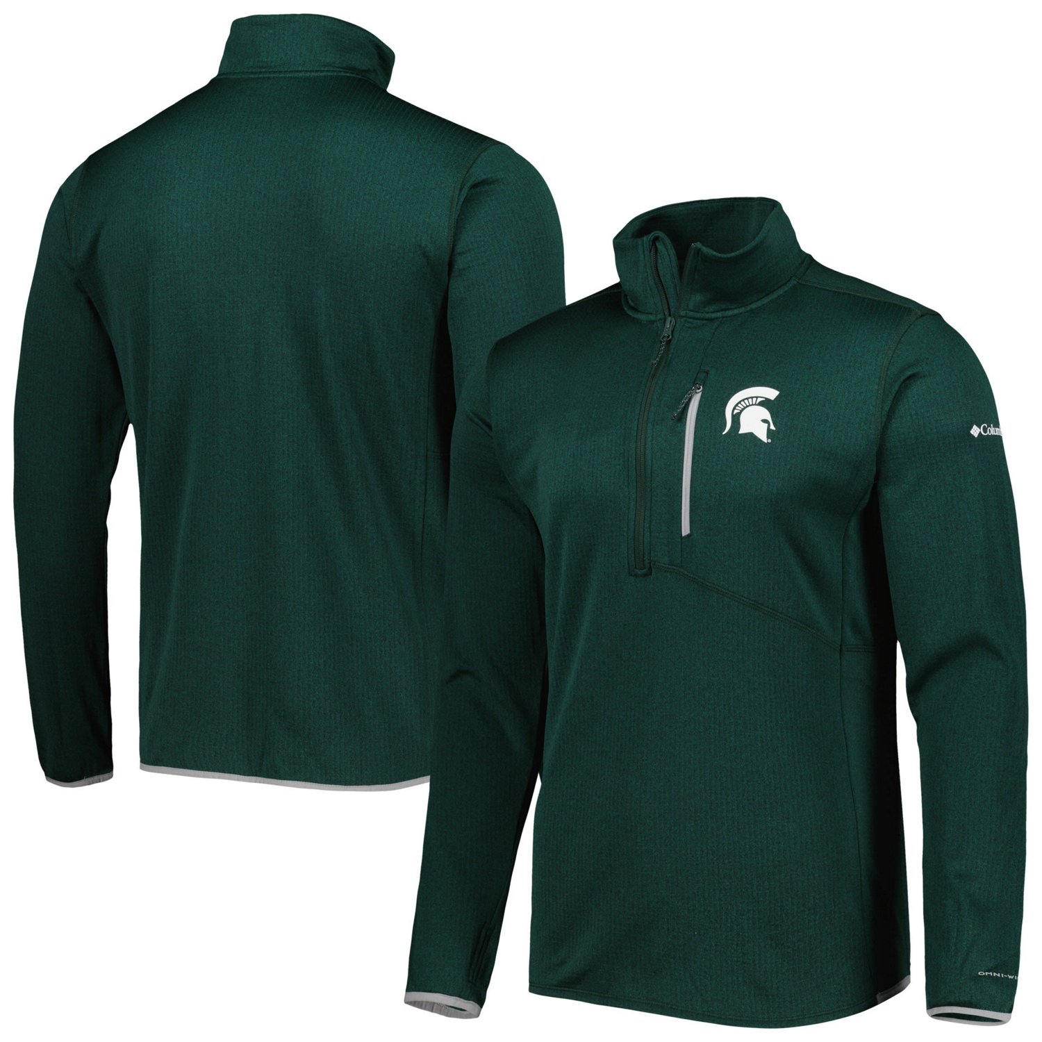 Columbia Michigan State Spartans Park View Omni-Wick Half-Zip Top | Academy