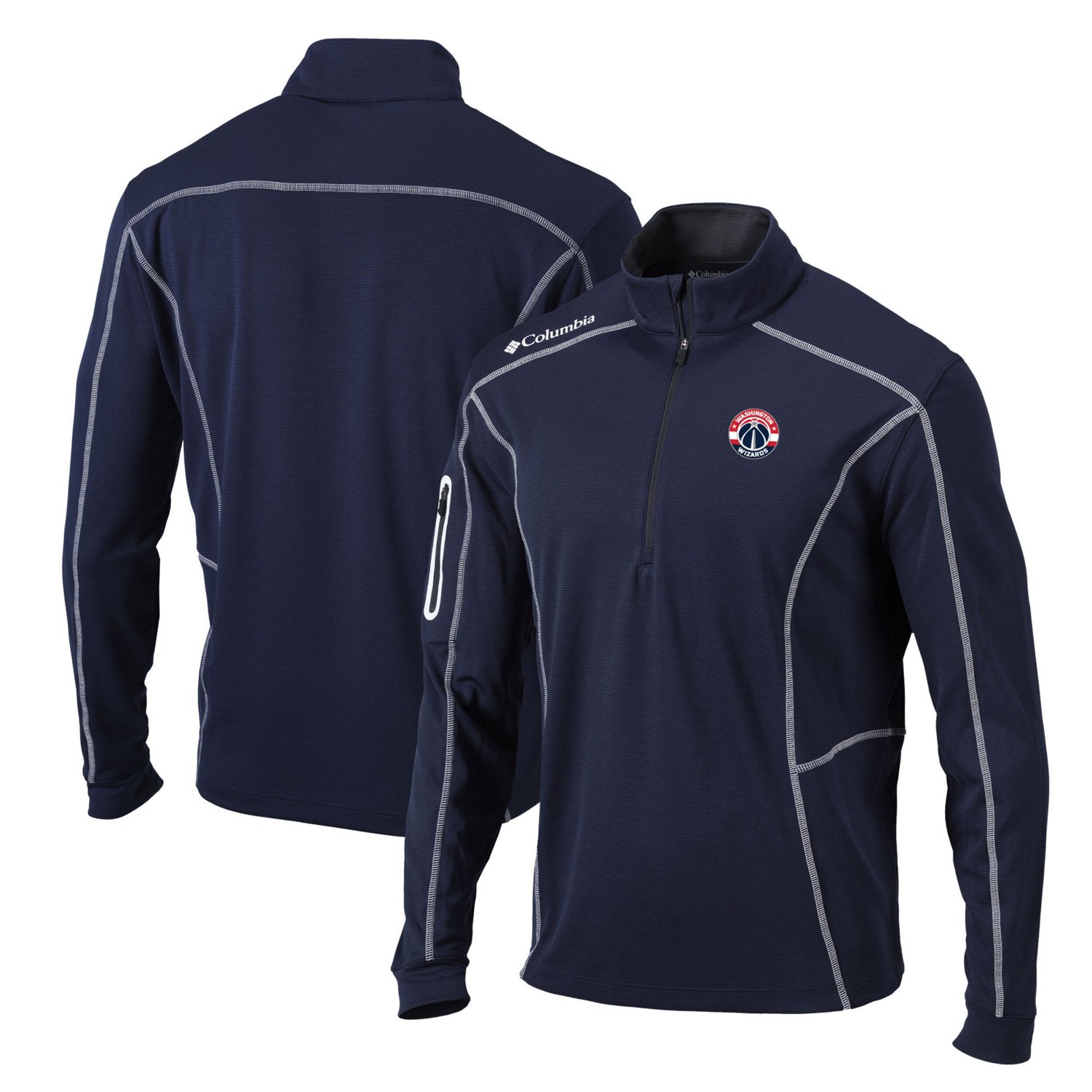 Columbia Washington Wizards Shotgun Quarter-Zip Pullover Jacket | Academy