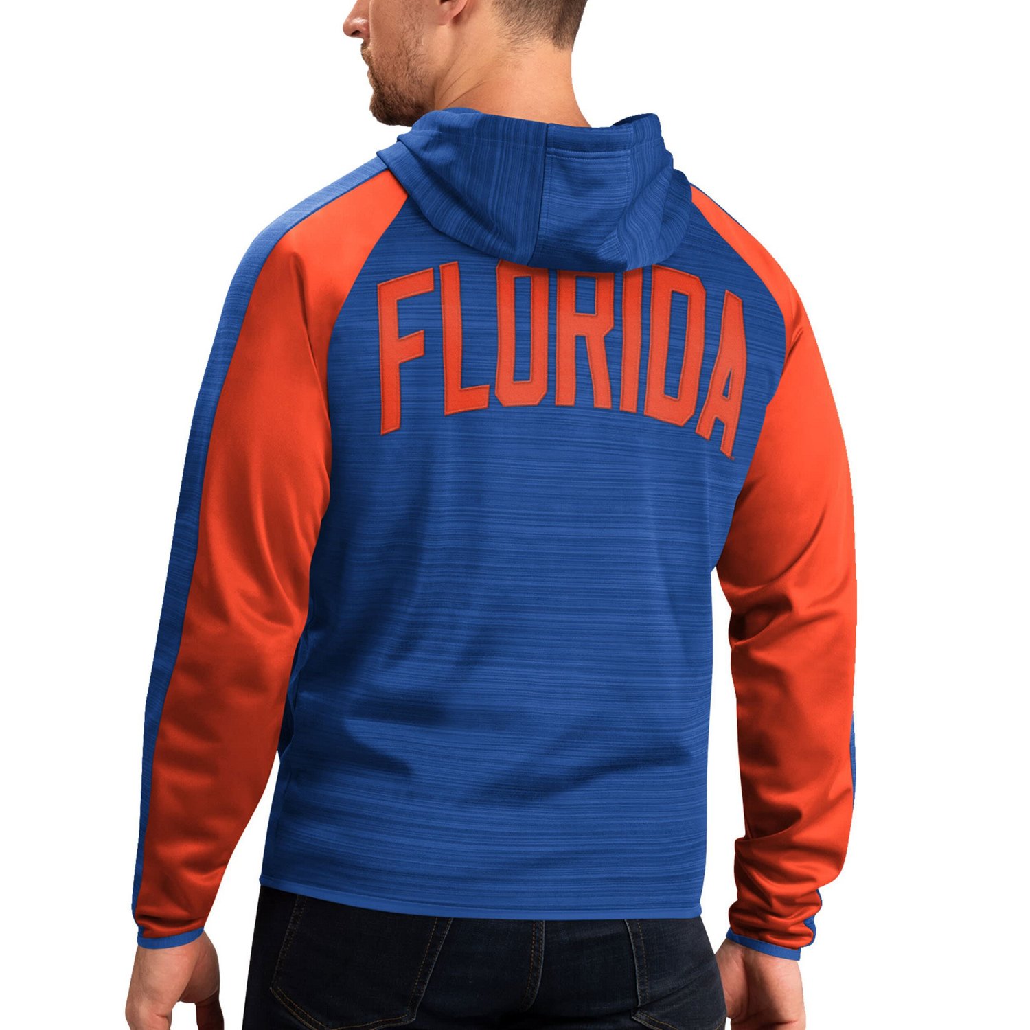 G Iii Sports By Carl Banks Florida Gators Neutral Zone Raglan Full Zip Track Jacket Hoodie Academy 