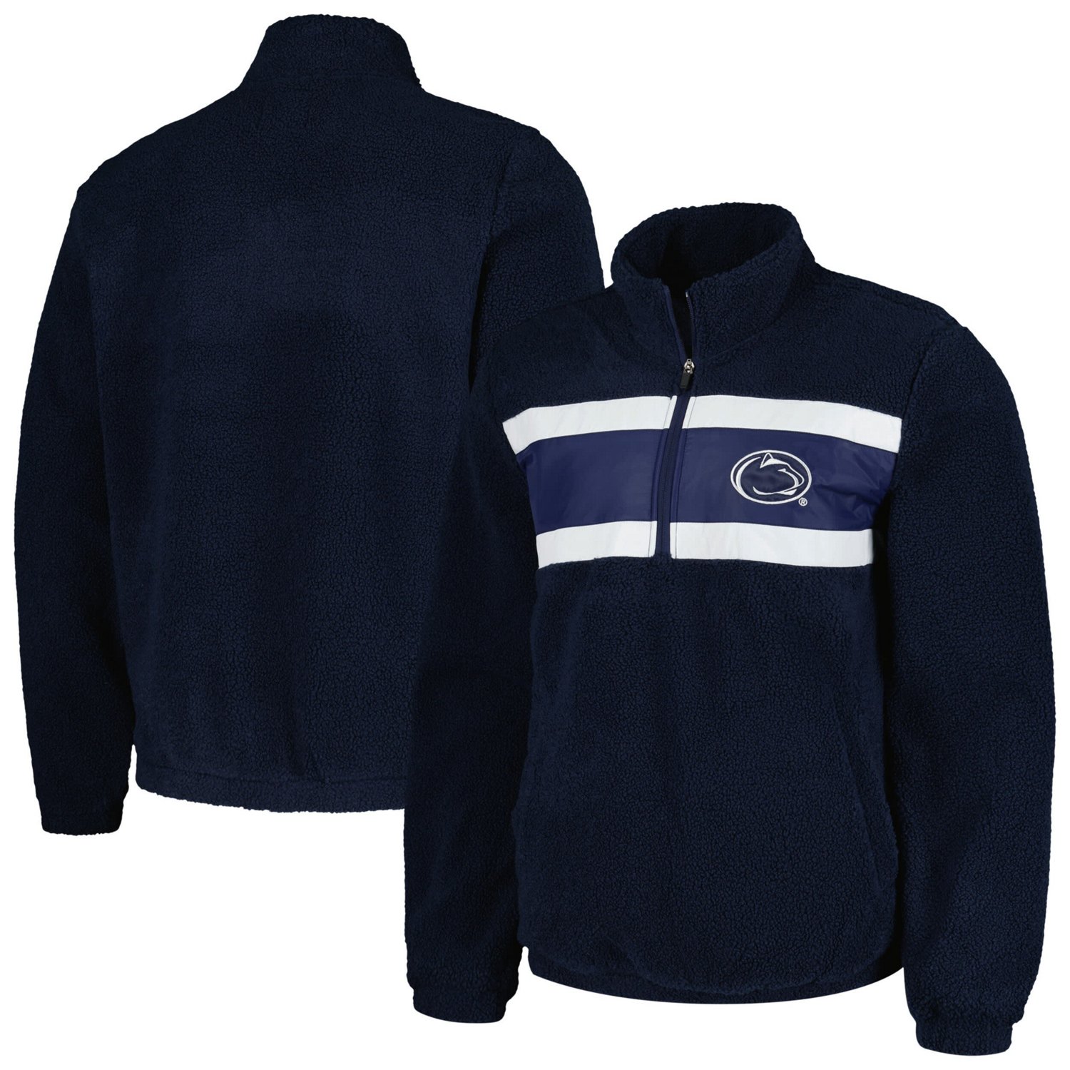 G Iii Sports By Carl Banks Penn State Nittany Lions Pinch Runner Half Zip Top Academy 