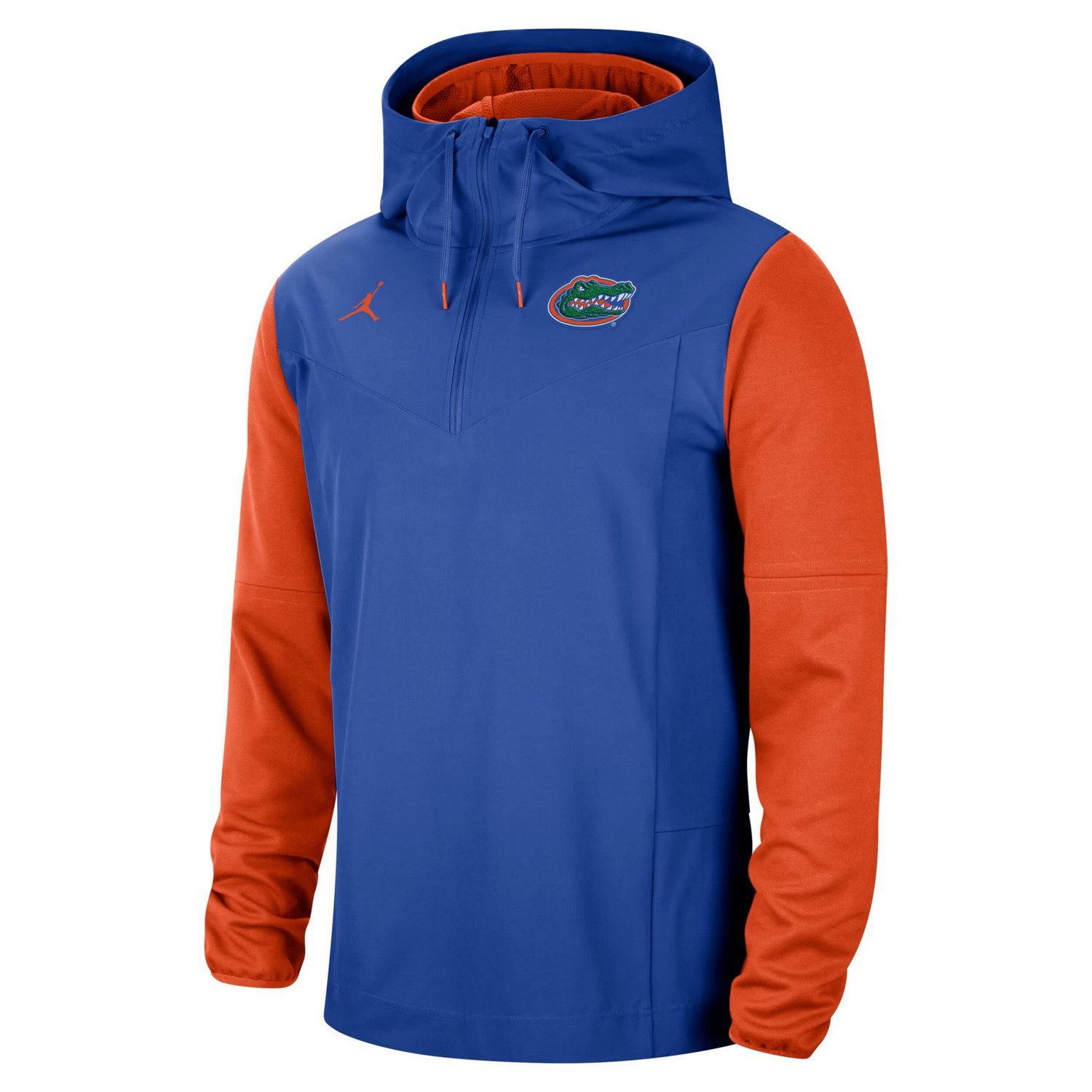 Jordan Brand /Orange Florida Gators Sideline Player Quarter-Zip Hoodie ...