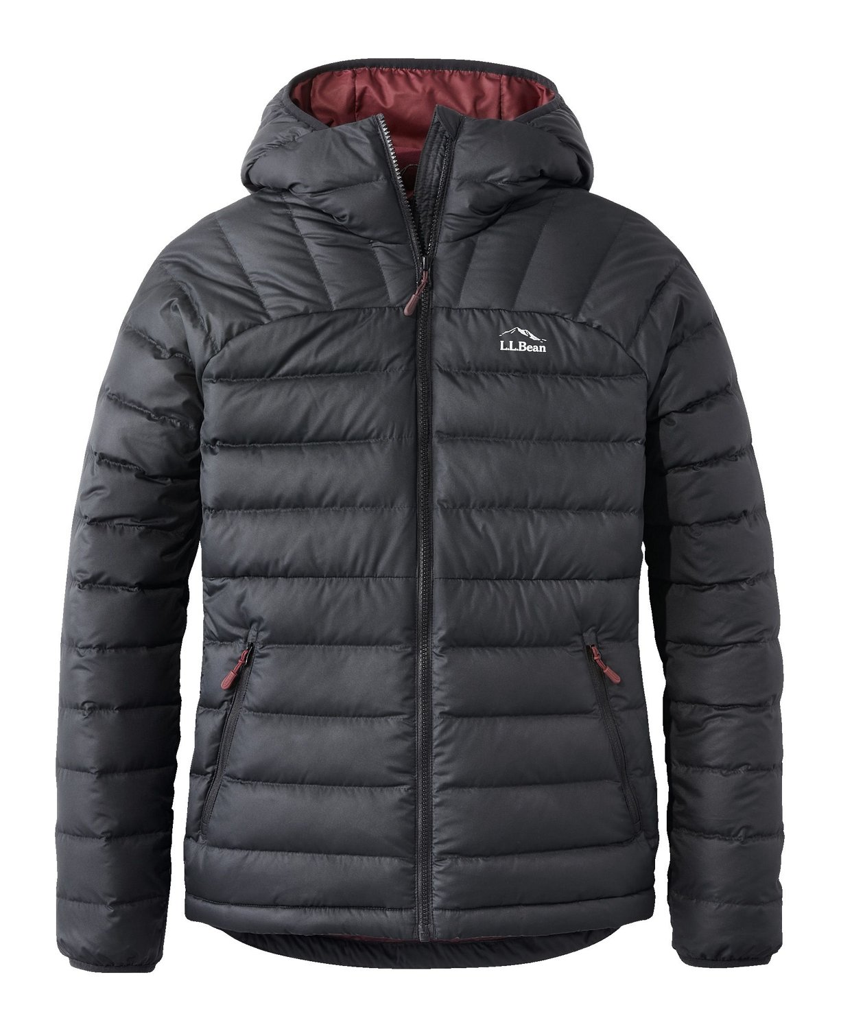 L.L.Bean Women's Bean's Down Hooded Jacket Academy
