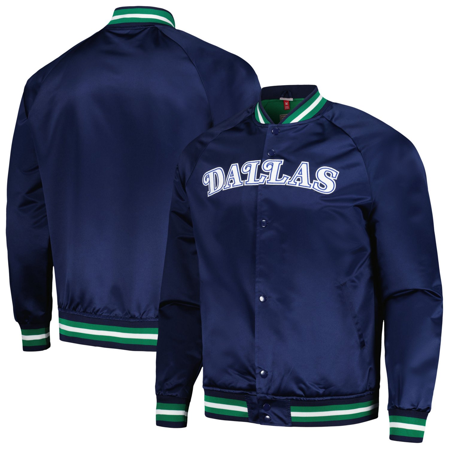 Mitchell Ness Dallas Mavericks Hardwood Classics Throwback Wordmark ...